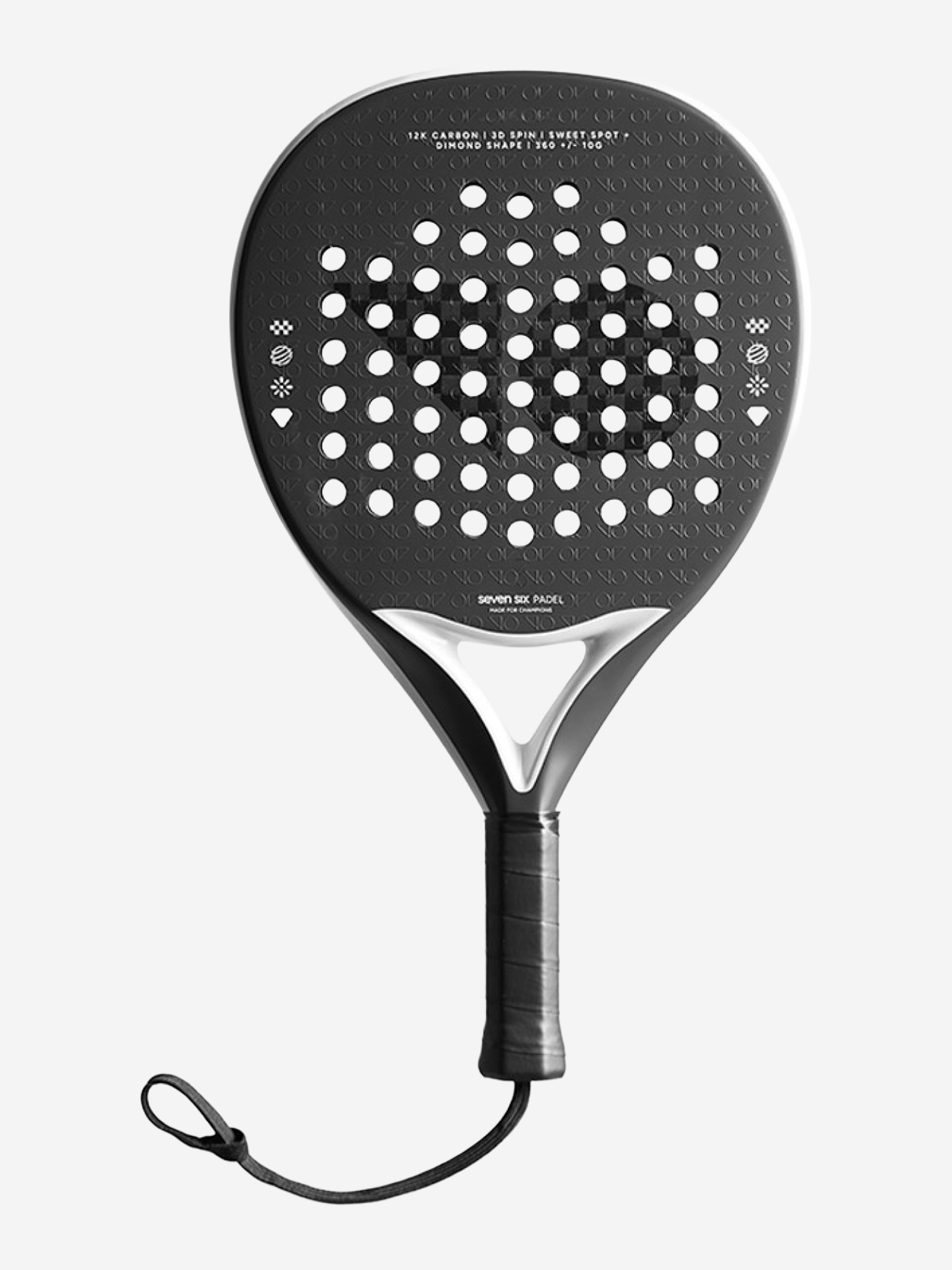 Изображение товара Ракетка для падел тенниса Slide Shadow 2025, круглая форма, EVA сердечник