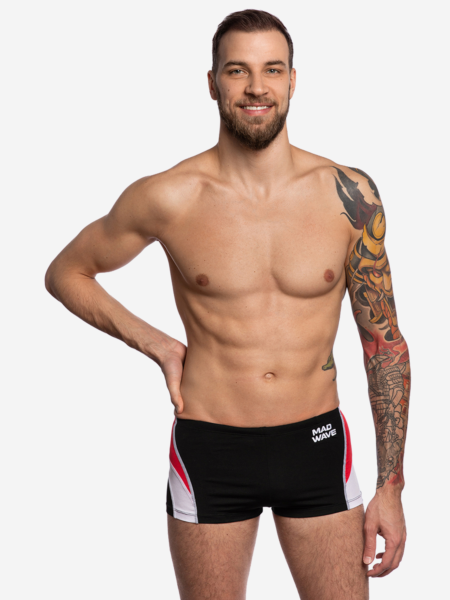 Изображение товара Мужские плавки-шорты Mad Wave Spirit для плавания и тренировок