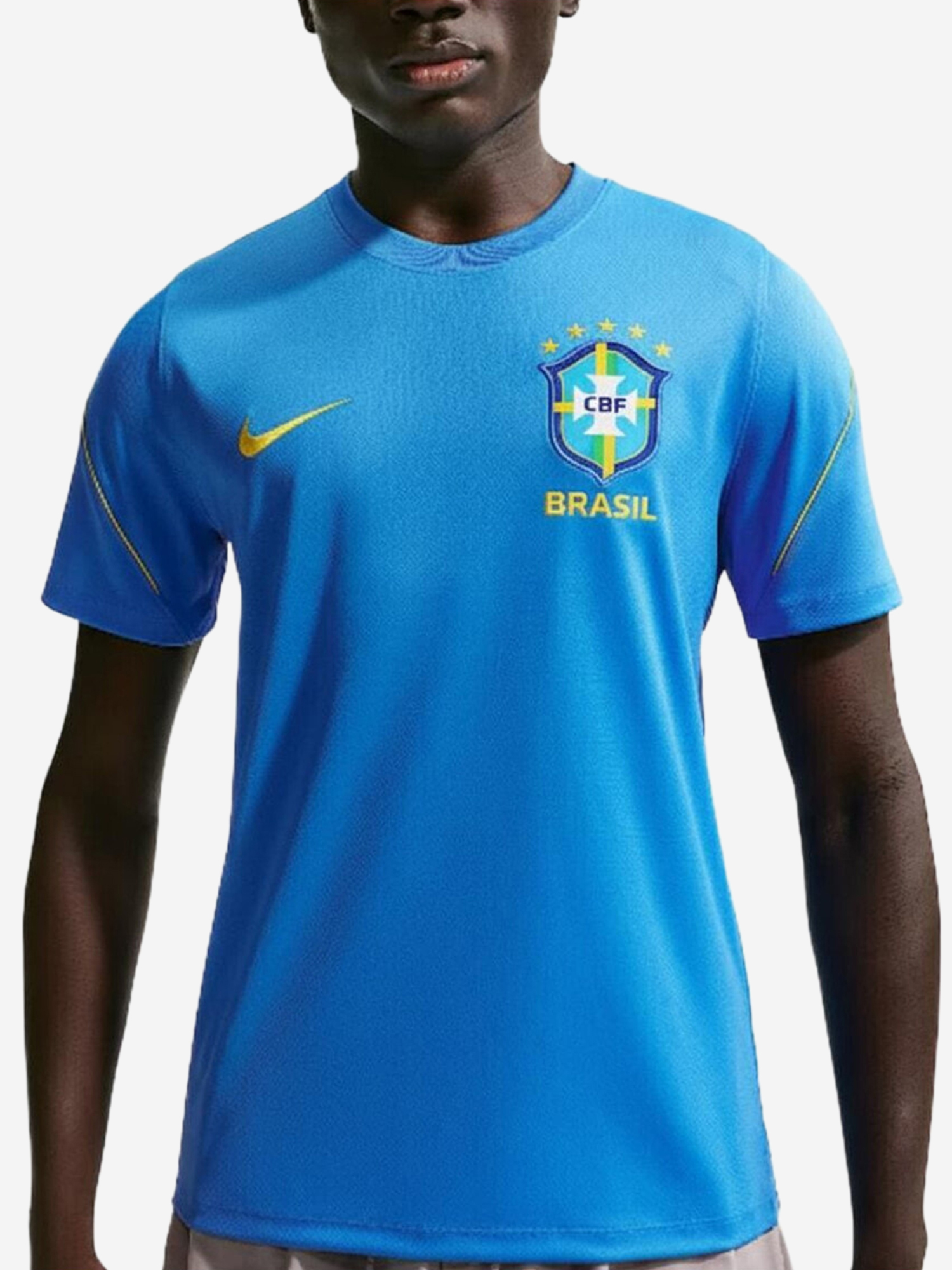 Изображение товара Футболка спортивная мужская Nike Brazil Strike Dri-FIT