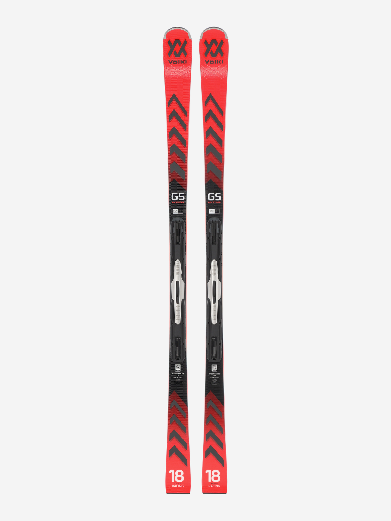 

Горные лыжи Volkl Racetiger GS + крепления rMotion 12 GW, Красный