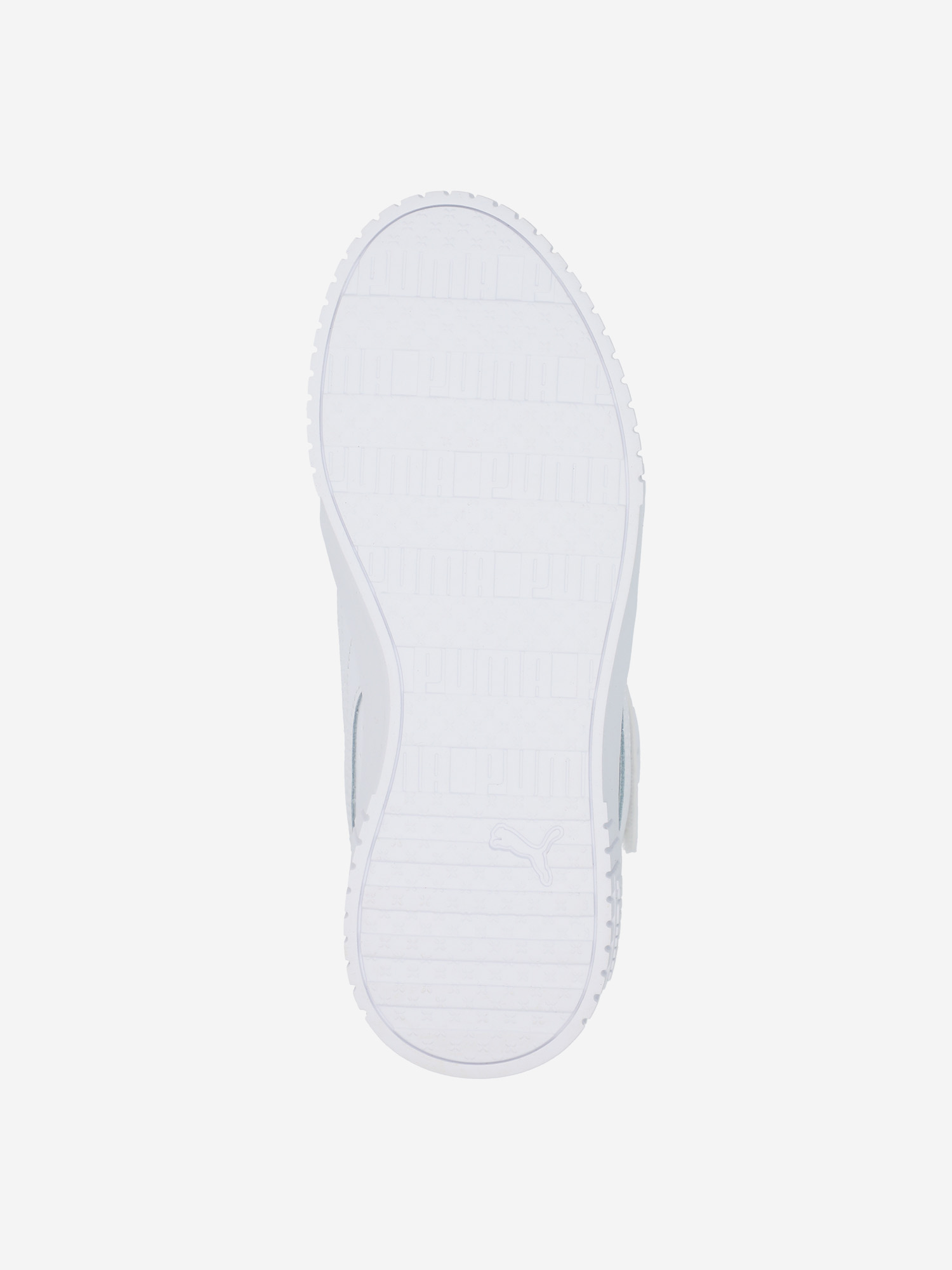 фото Кеды для девочек puma carina 2.0 mid jr, белый