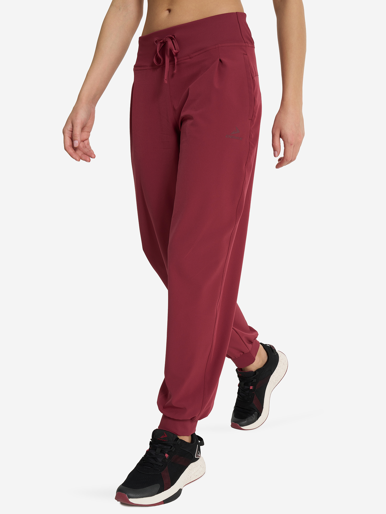 Изображение товара Женские брюки Demix для фитнеса и тренинга, свободный крой, лето Всесезон