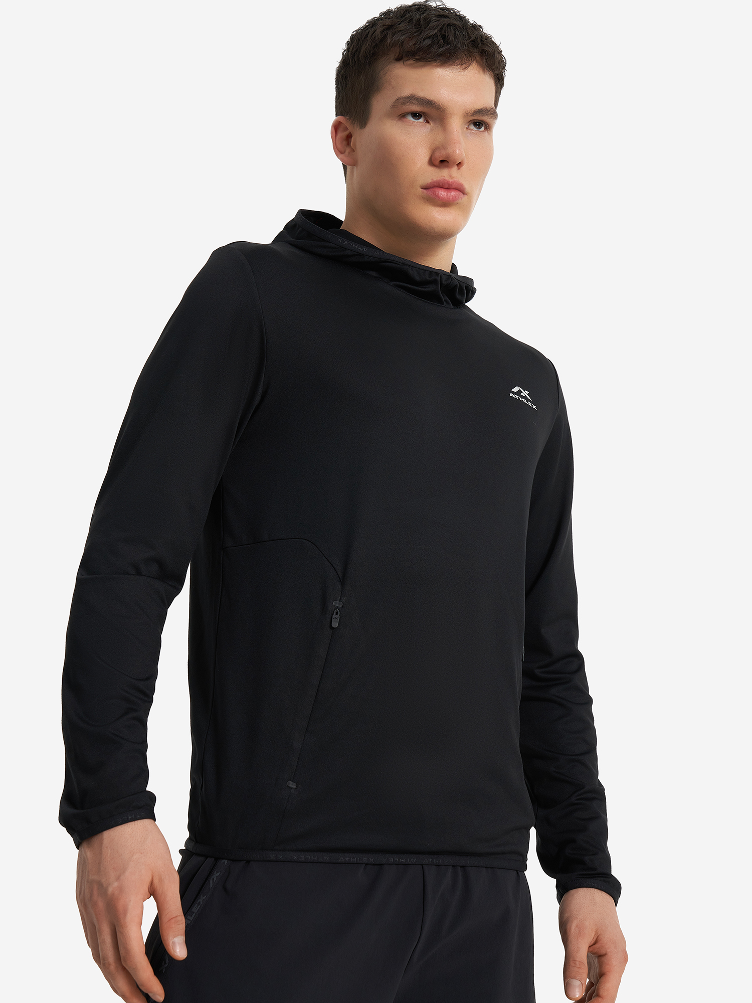 

Худи мужское Athlex, Черный