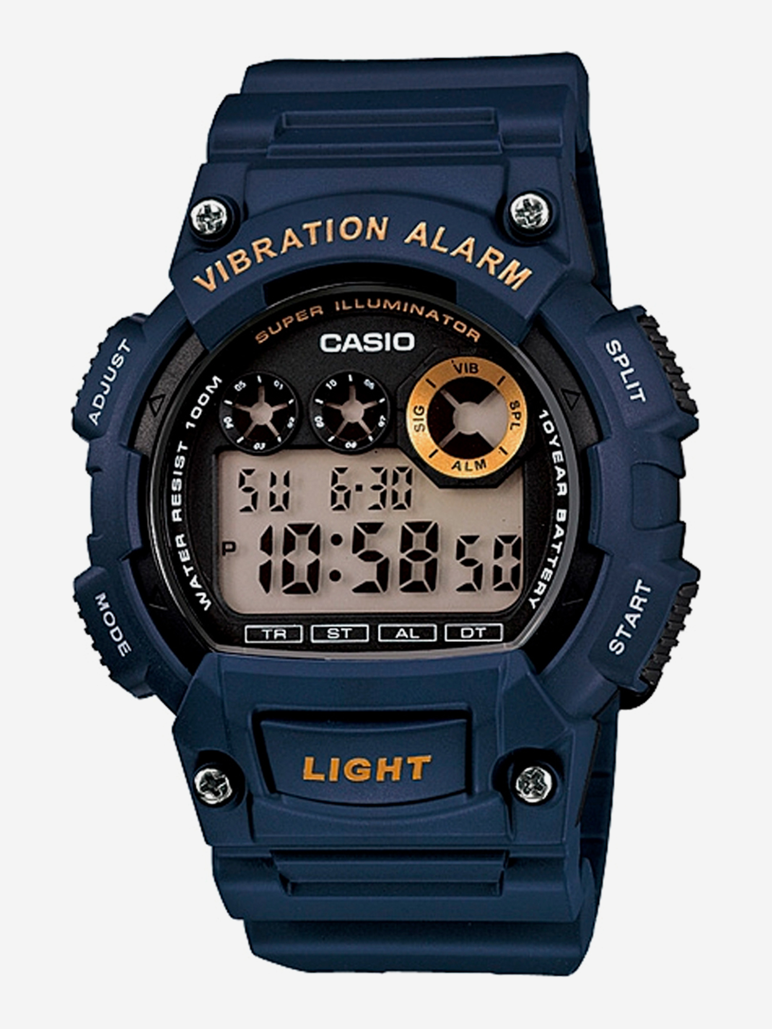 

Наручные часы Casio W-735H-2A, Синий