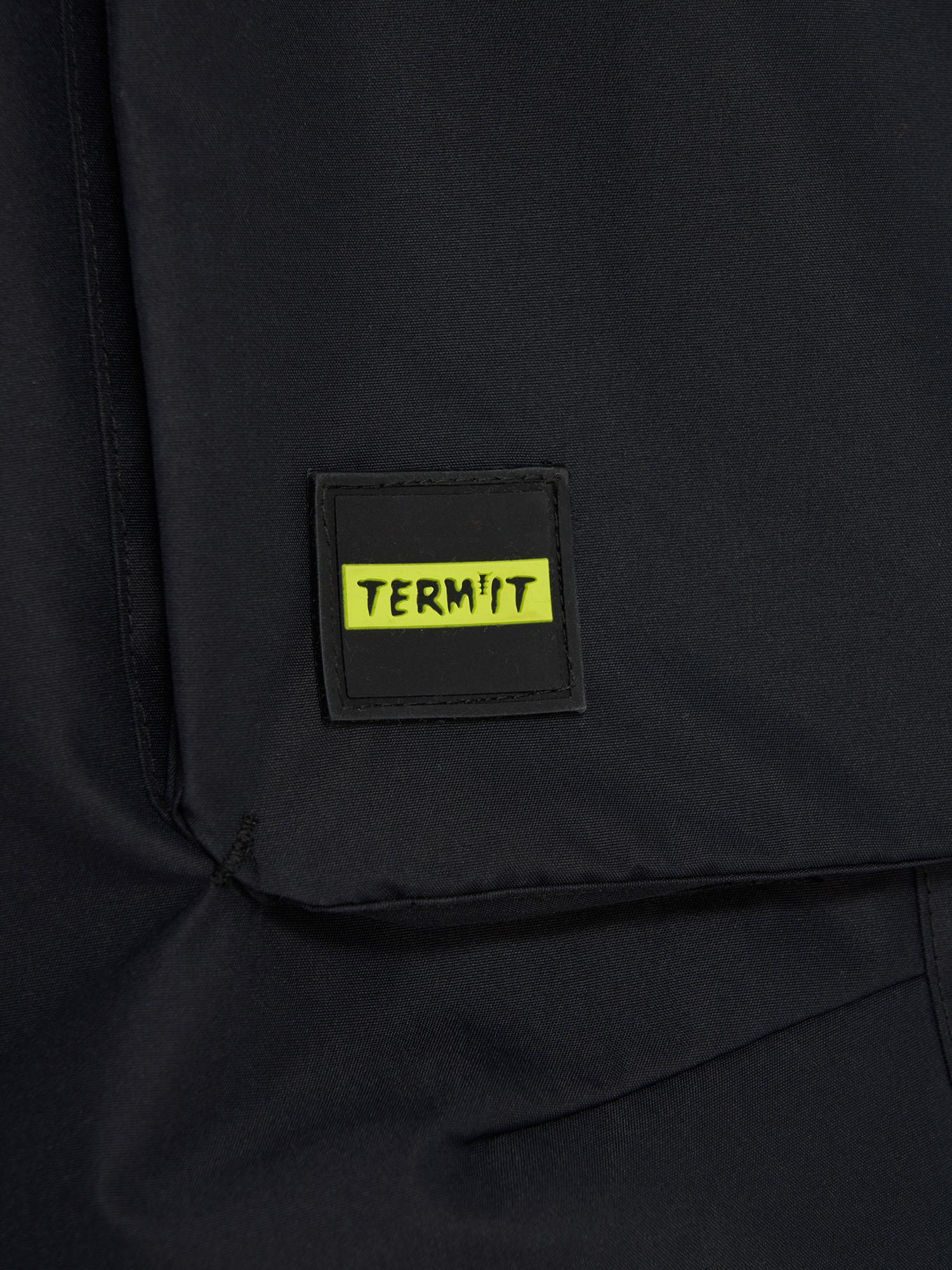 фото Брюки утепленные для мальчиков termit, черный