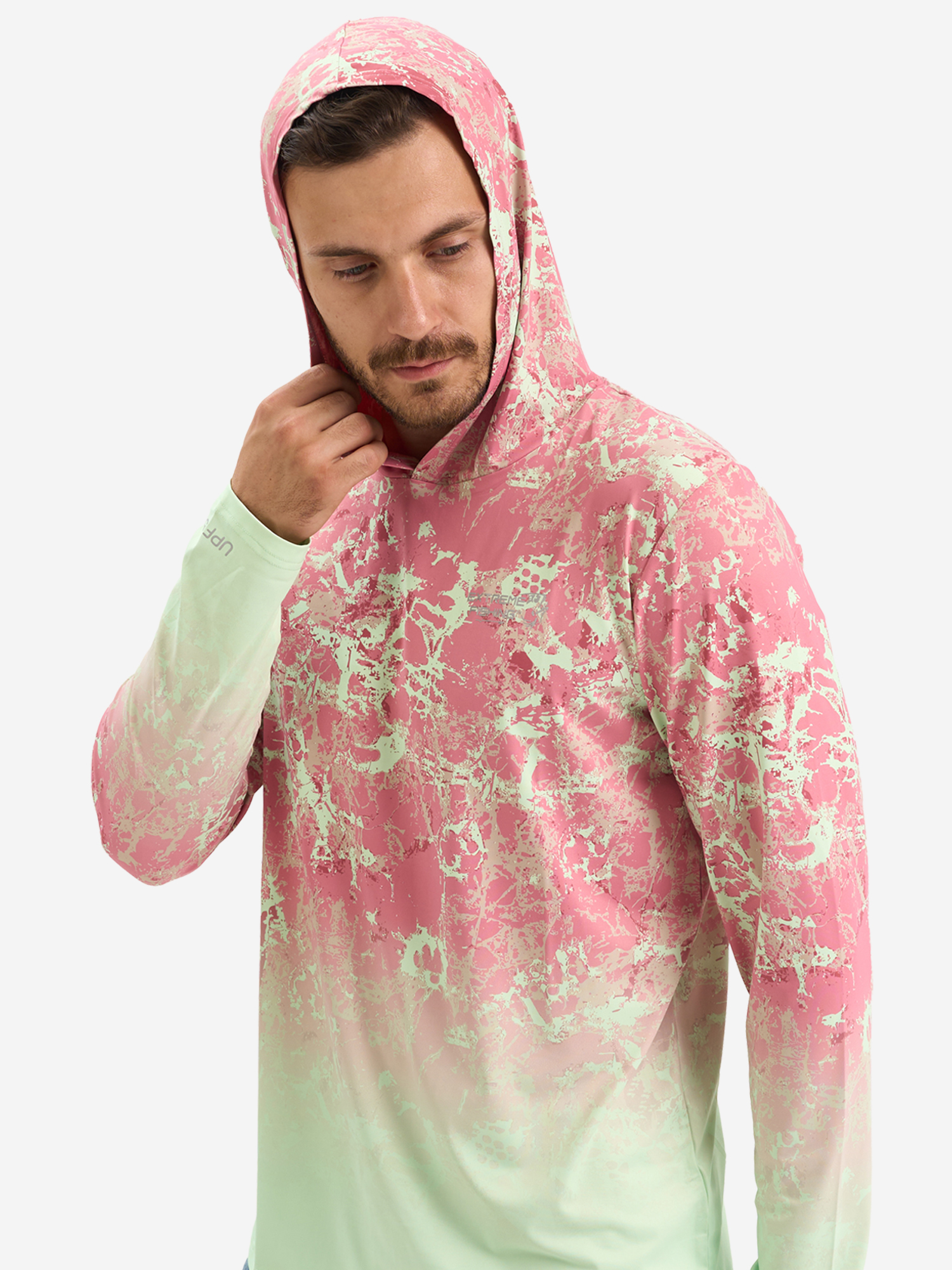 Изображение товара Мужской лонгслив для рыбалки Extreme Fishing ADD-G703H с защитой от УФ и насекомых