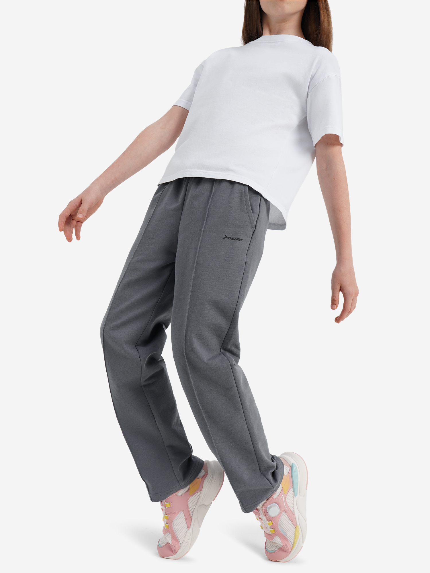 

Брюки для девочек Demix, Серый