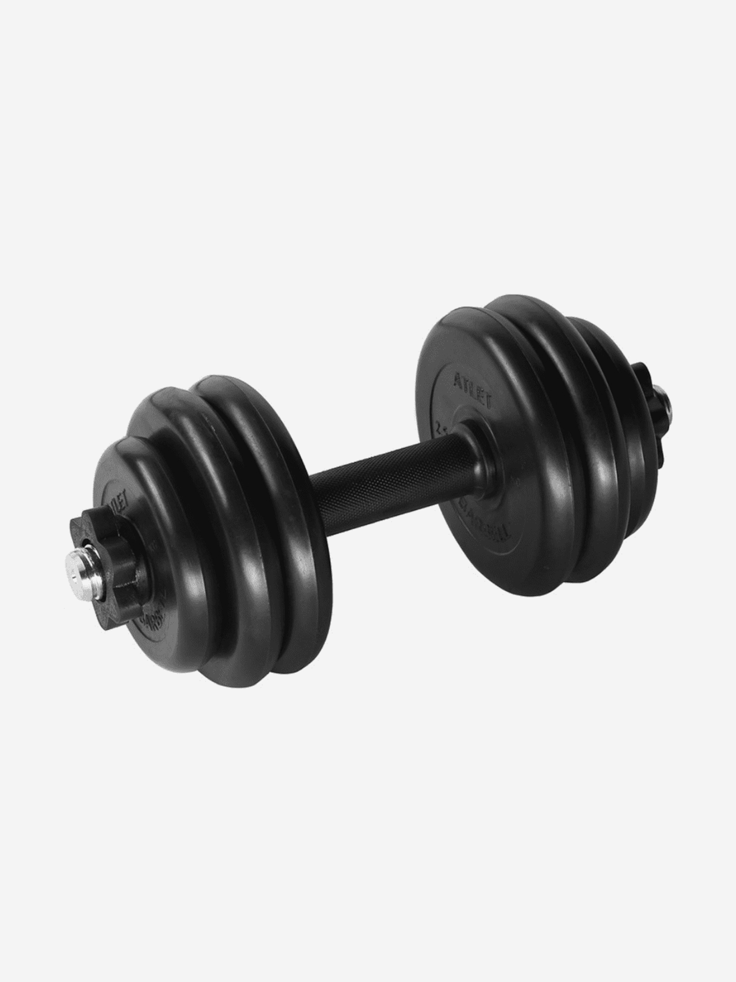 

Гантели разборные BARBELL ATLET 1 по 14 кг (D 31 mm) Черный, Черный