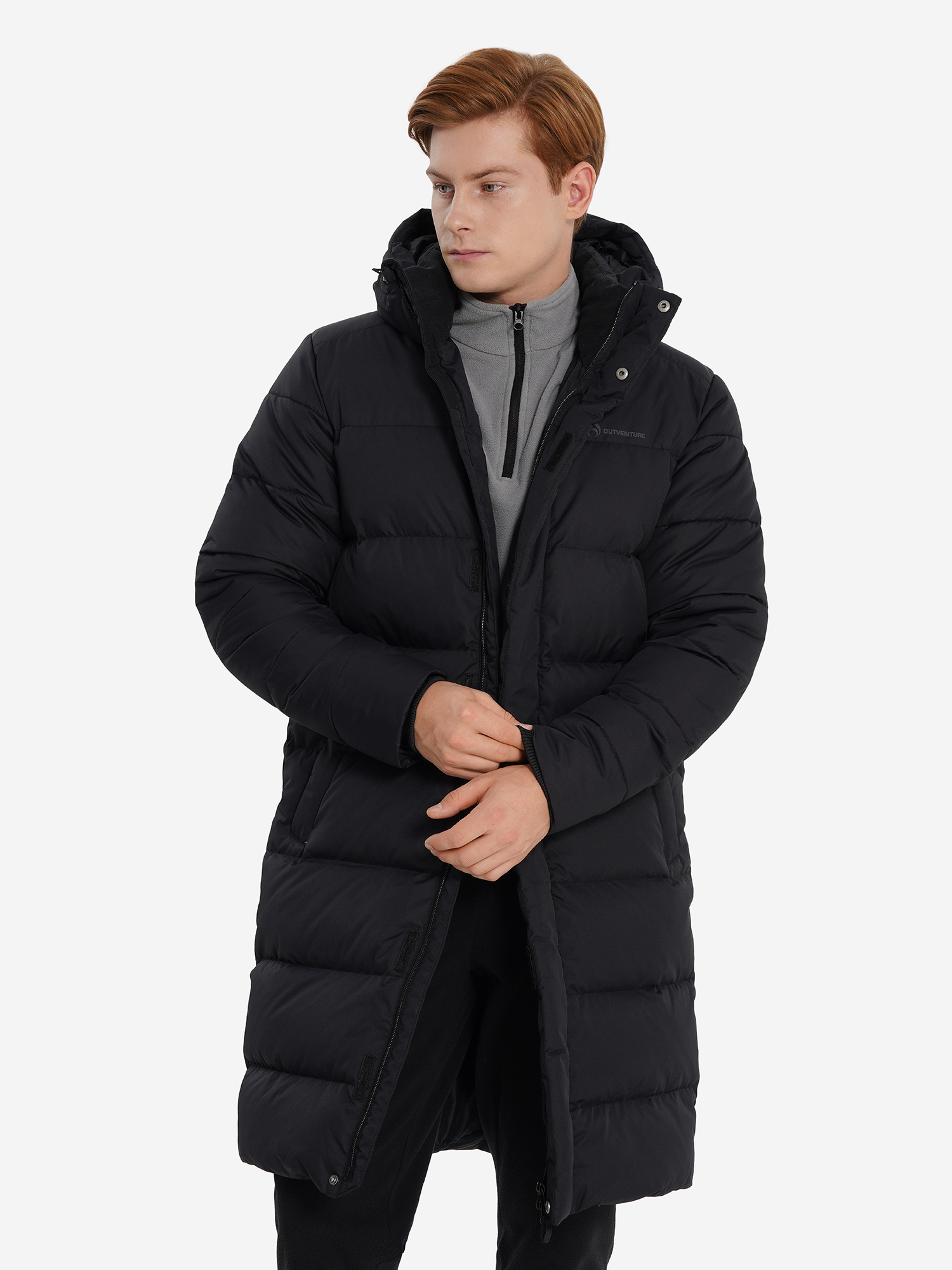 

Пальто пуховое мужское Outventure, Черный