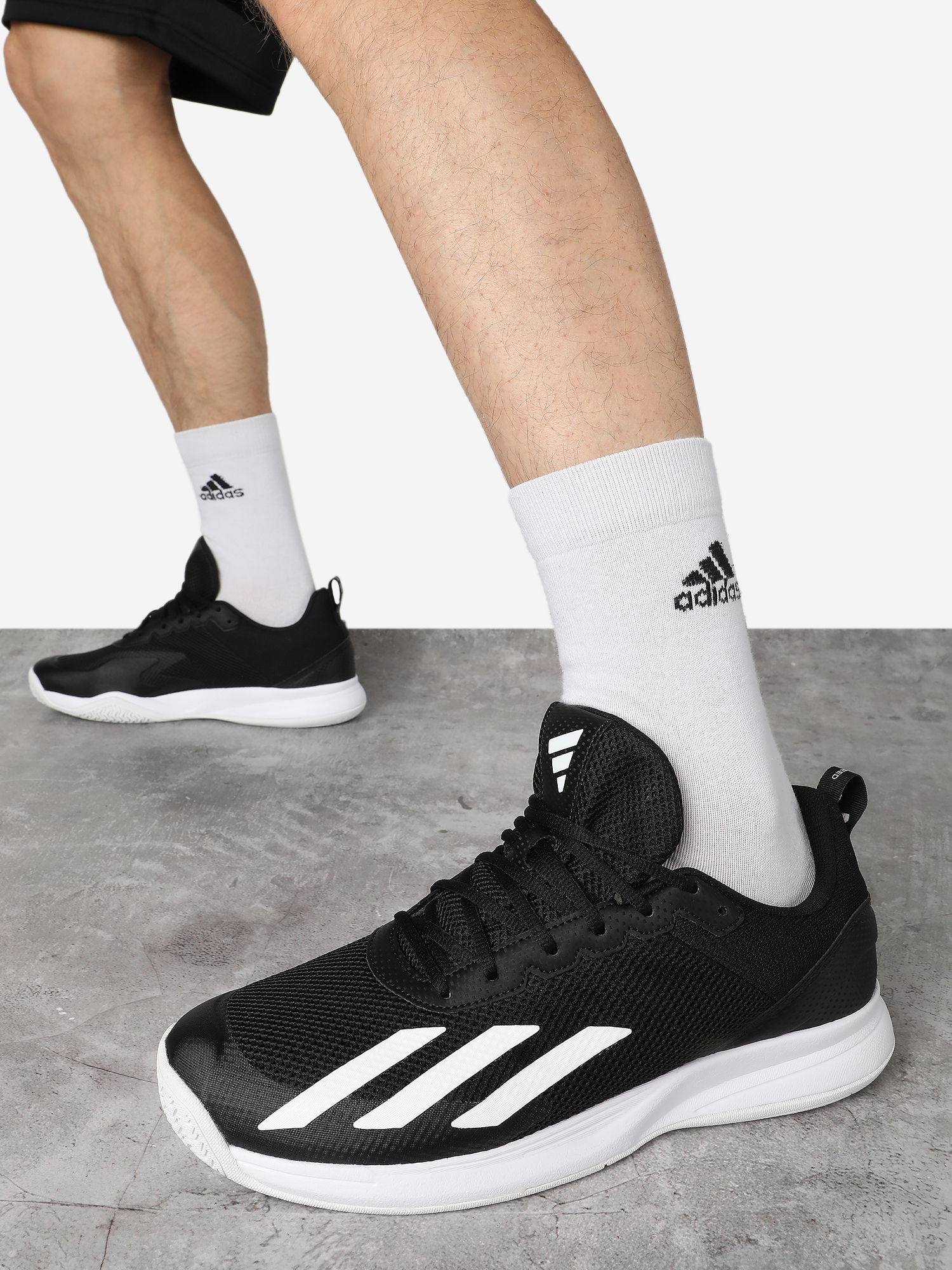 

Кроссовки мужские для тенниса adidas Courtflash Speed, Черный