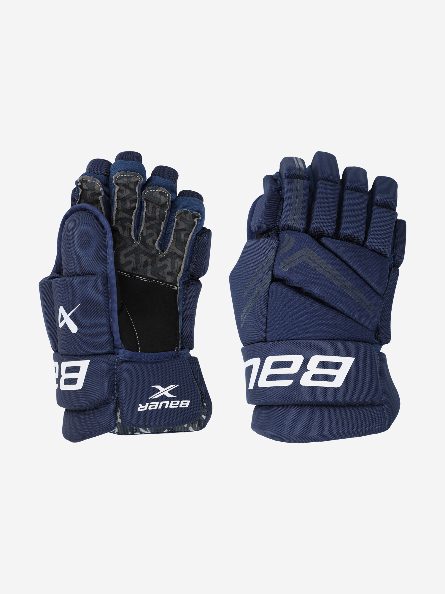 

Перчатки хоккейные Bauer X GLOVE SR, Синий