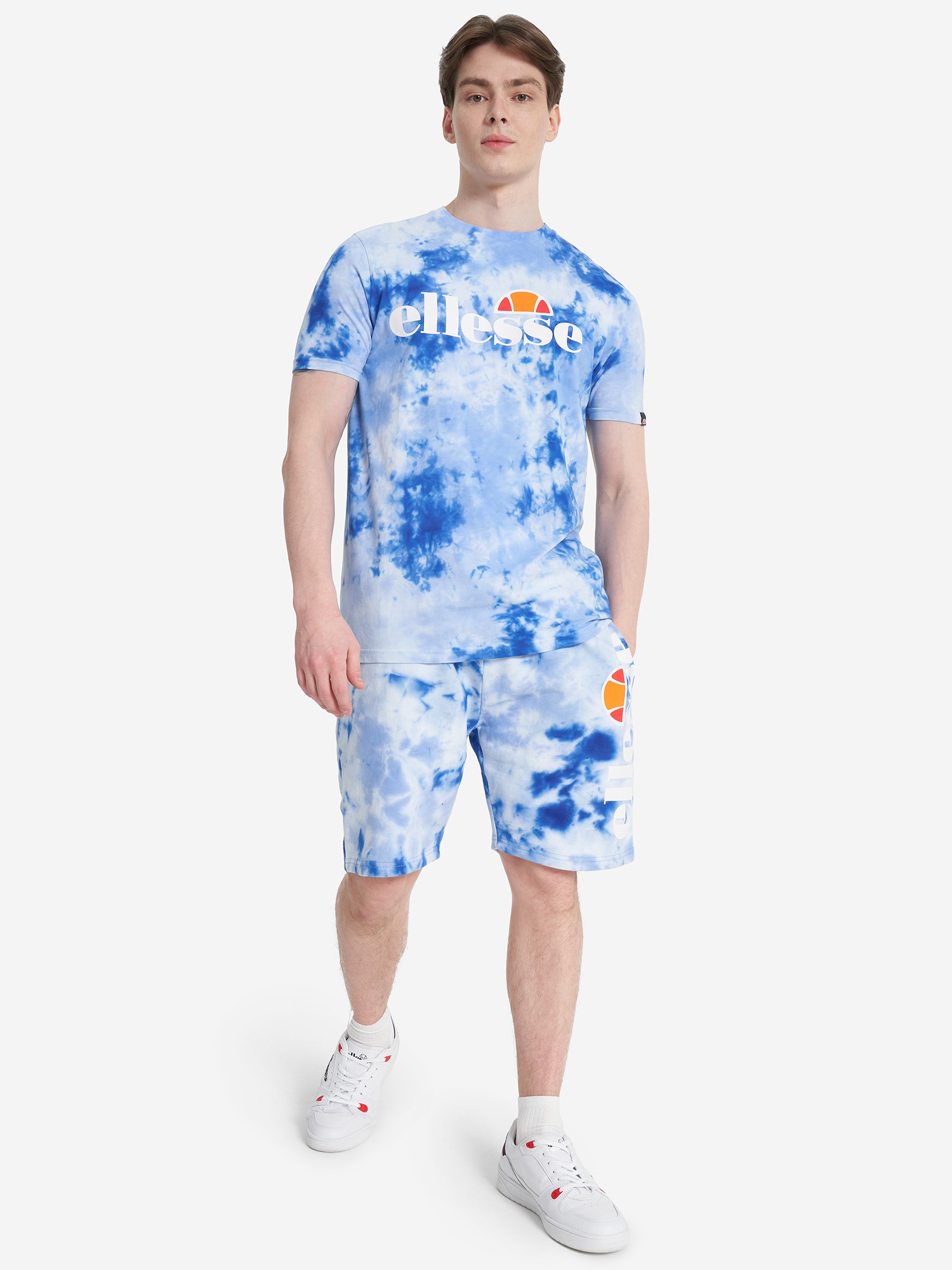 Футболка мужская Ellesse Sl Prado Tie Dye, Синий 617825E0V-0040, размер 46-48 - фото 4