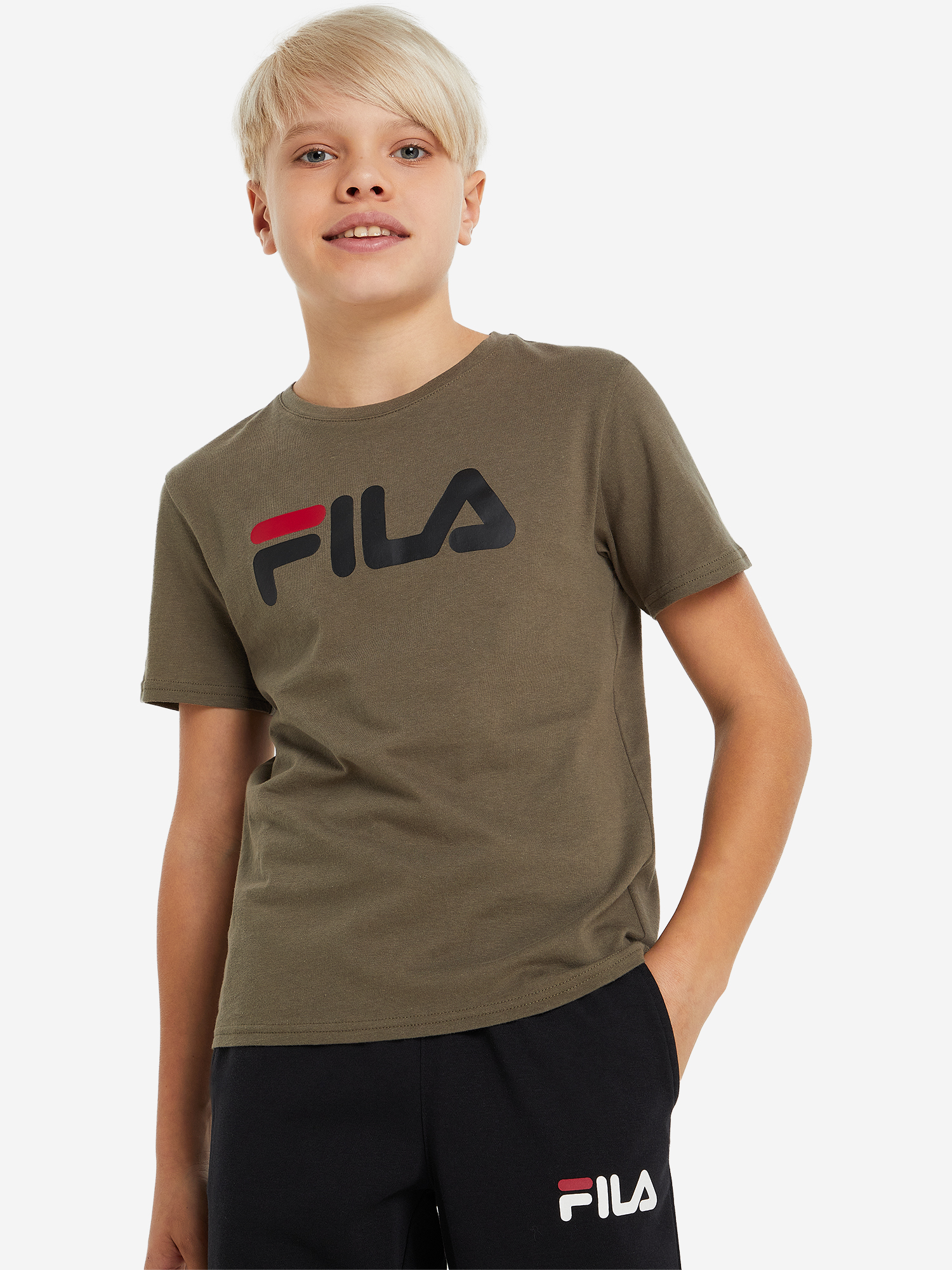 

Футболка для мальчиков FILA, Зеленый