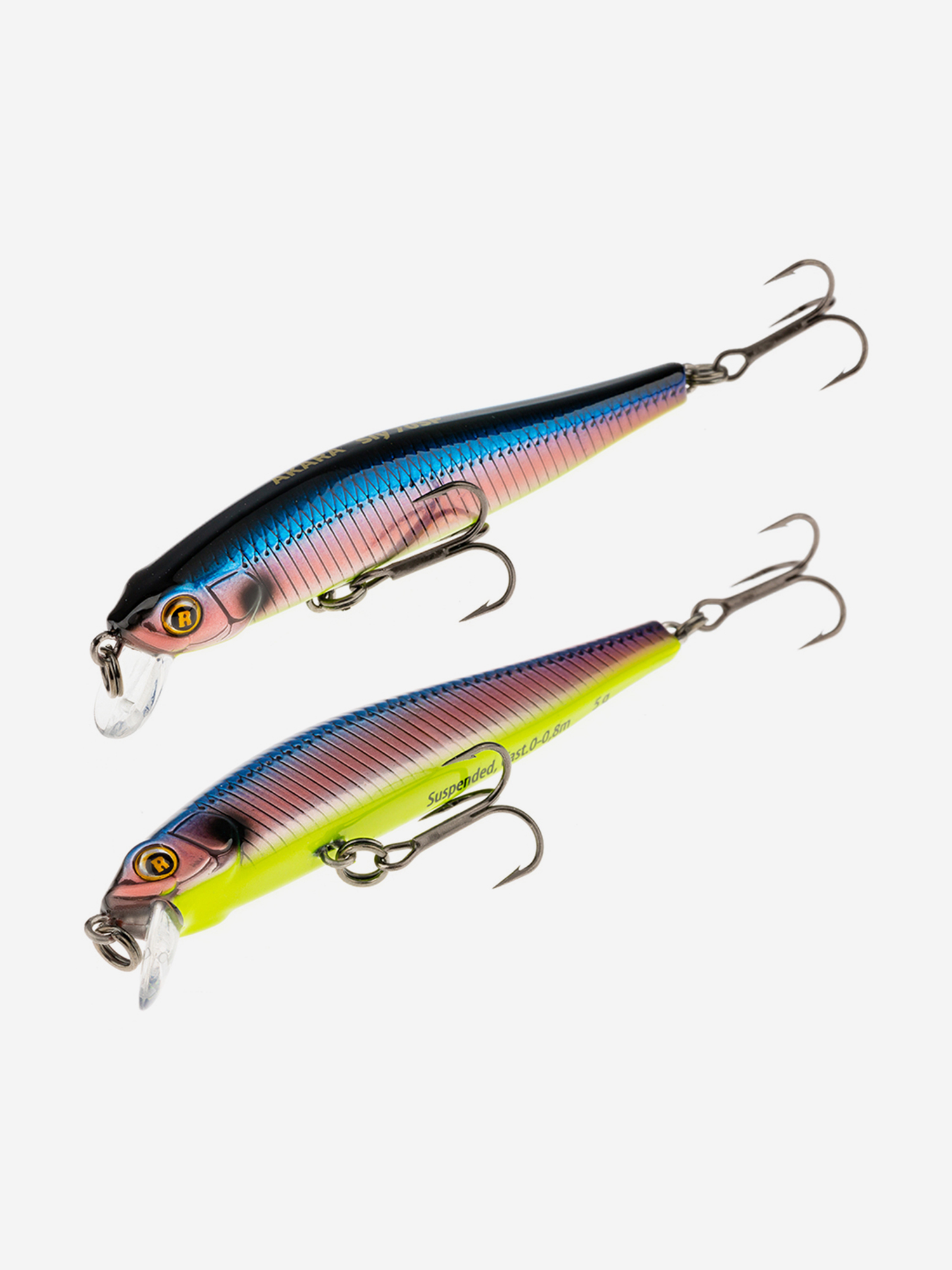 

Воблер Akara Sly 70SP 5 гр. (3/17 oz 2,8 in) A79, Мультицвет