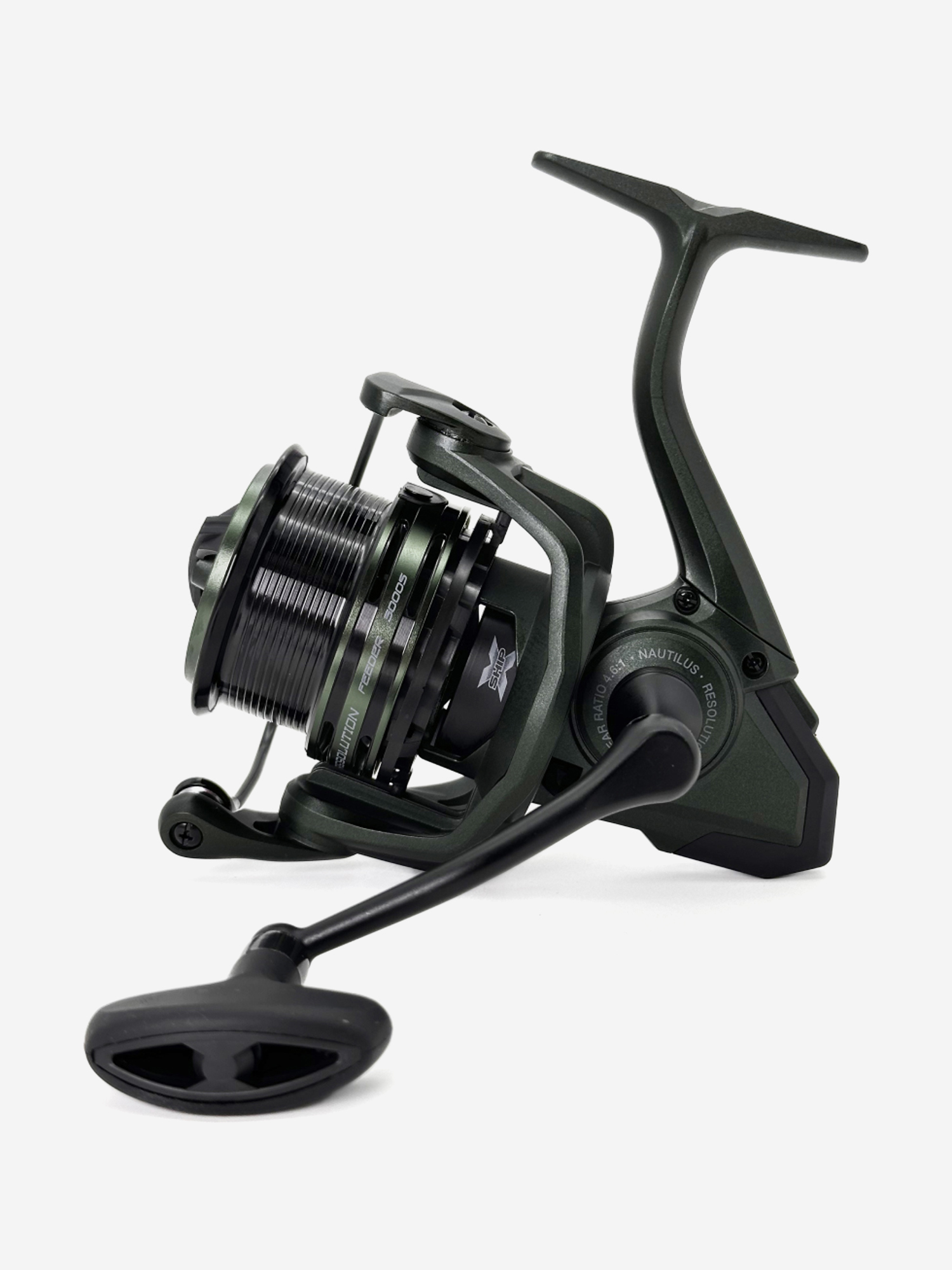 

Катушка для удочки Nautilus Resolution Feeder , Зеленый