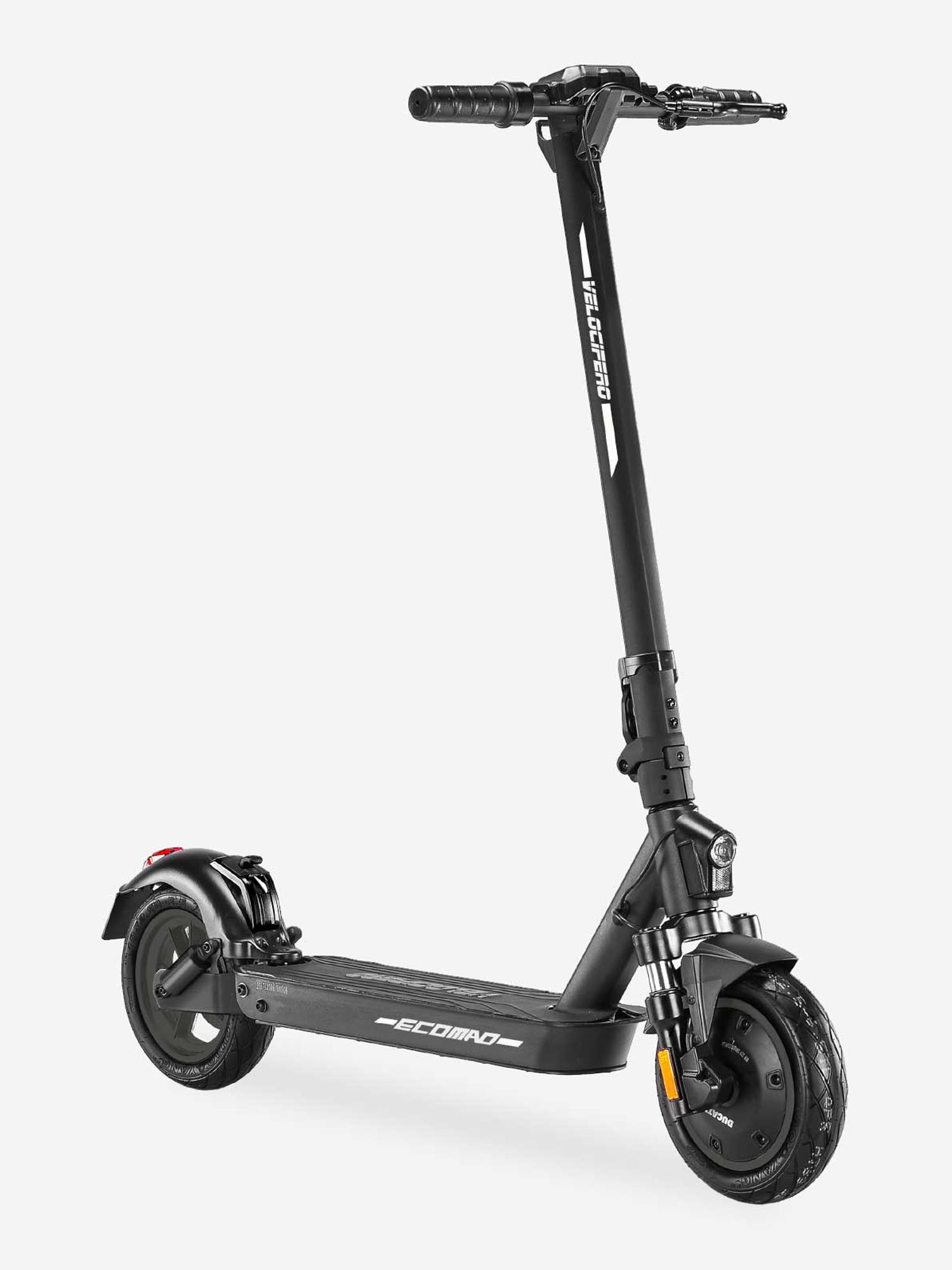 

Электросамокат компактный Velocifero ECOMAD Sport черный, Черный