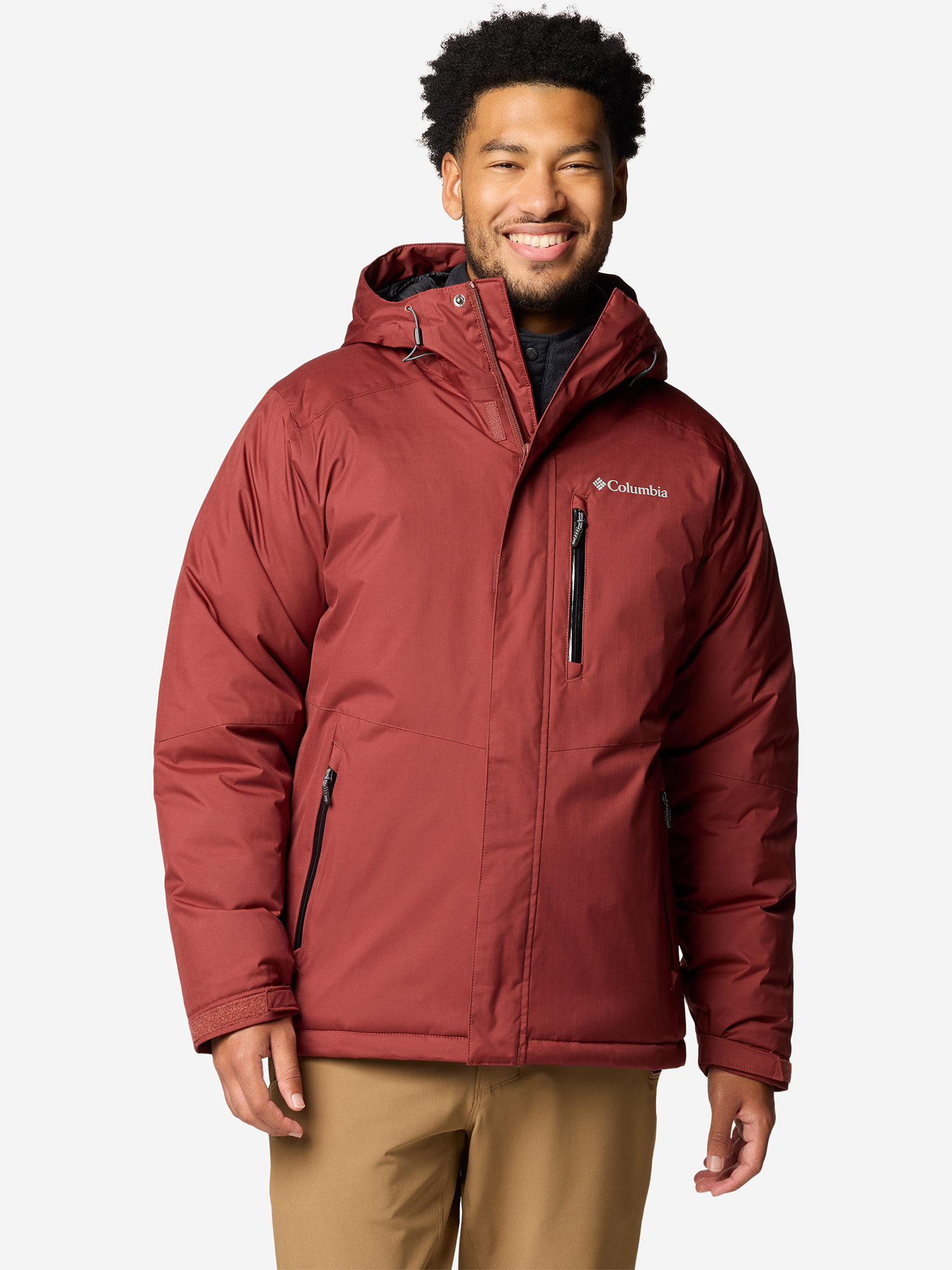 Куртка утепленная мужская Columbia Oak Harbor II Insulated Jacket, Красный 2089431CLB-681, размер 54 - фото 2