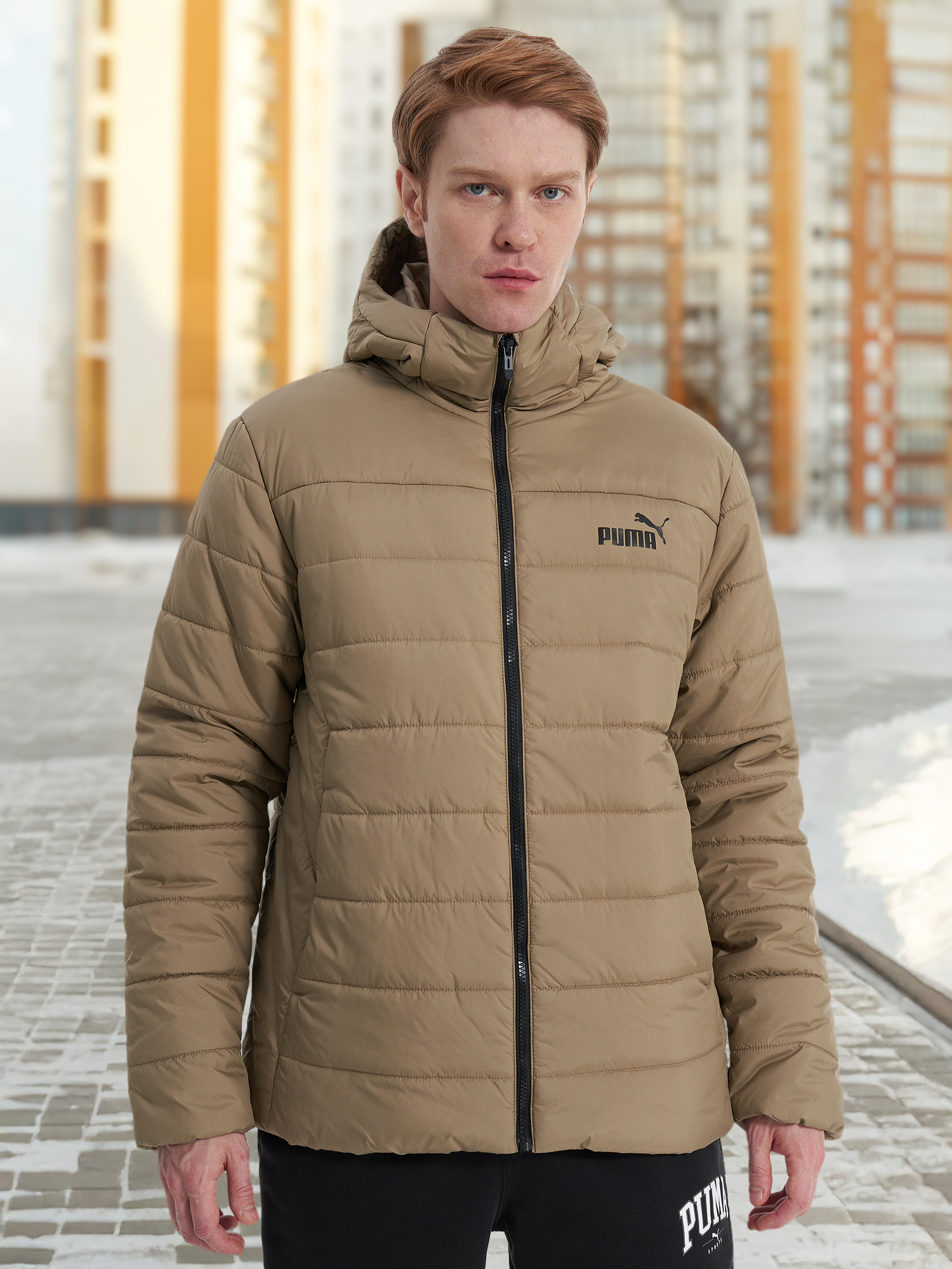 

Куртка утепленная мужская PUMA, Бежевый