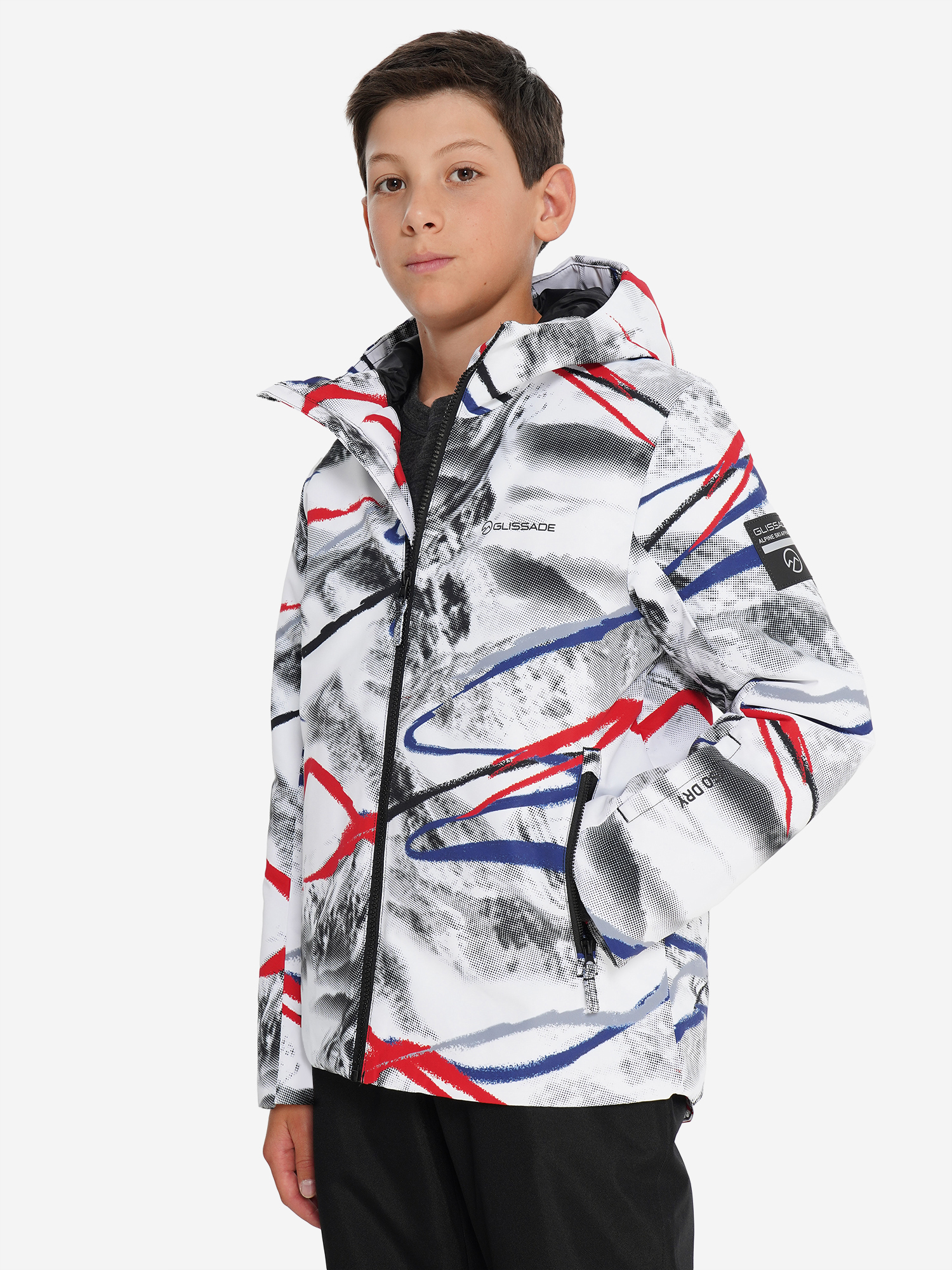 Куртка утепленная для мальчиков Glissade, Серый