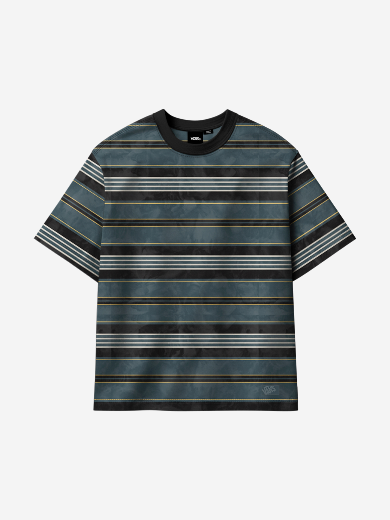 Футболка Vans LX Pique Stripe SS, разноцветный, арт. VN000T6BFRJ1V0D