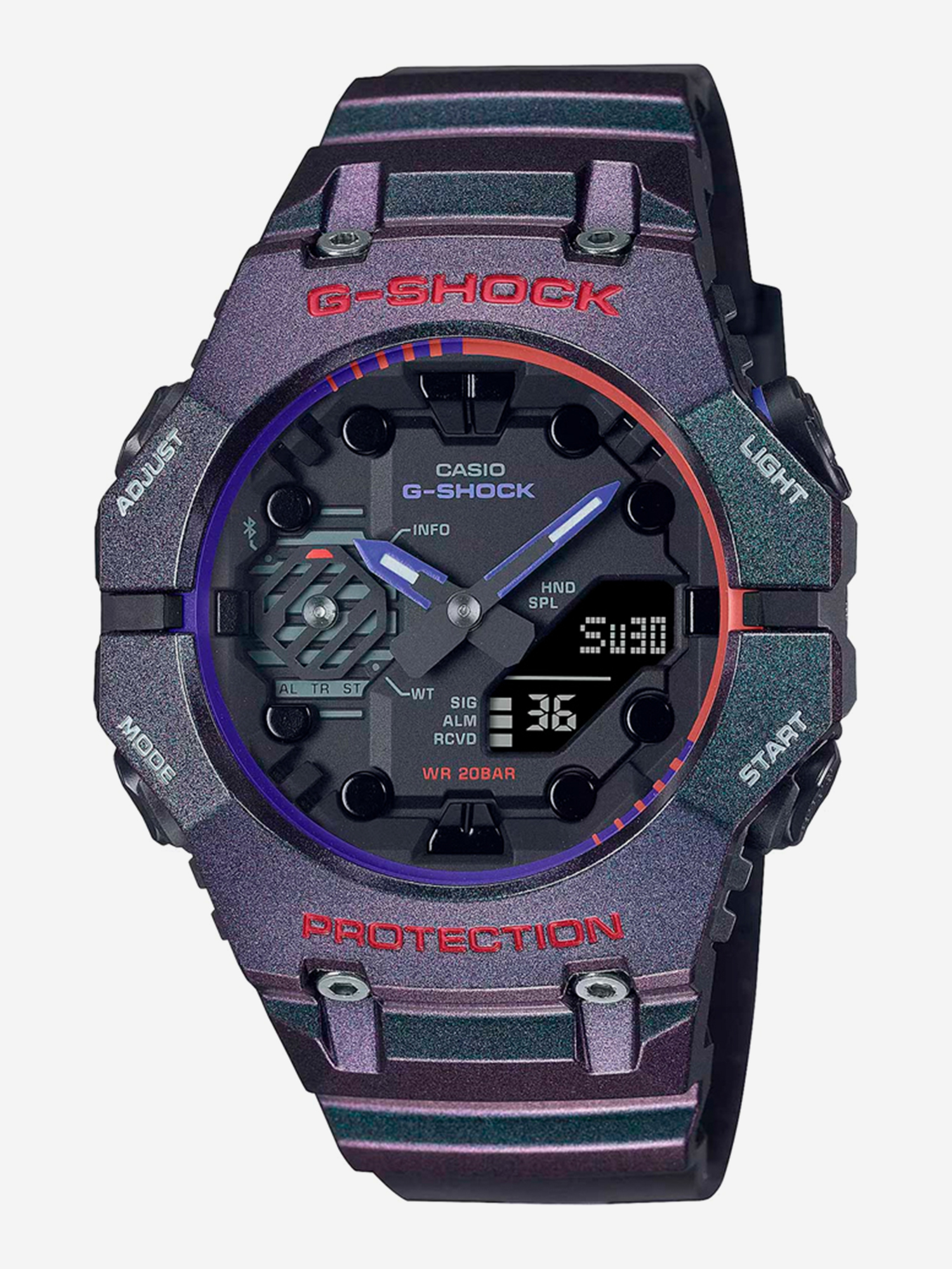 

Спортивные часы CASIO GA-B001AH-6A, Фиолетовый