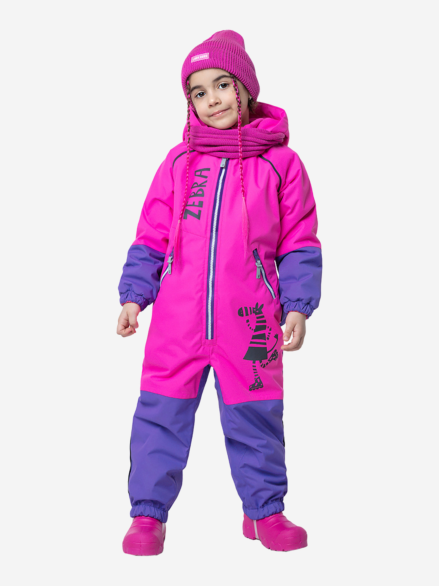

Комбинезон демисезонный для девочки NIKASTYLE, Розовый