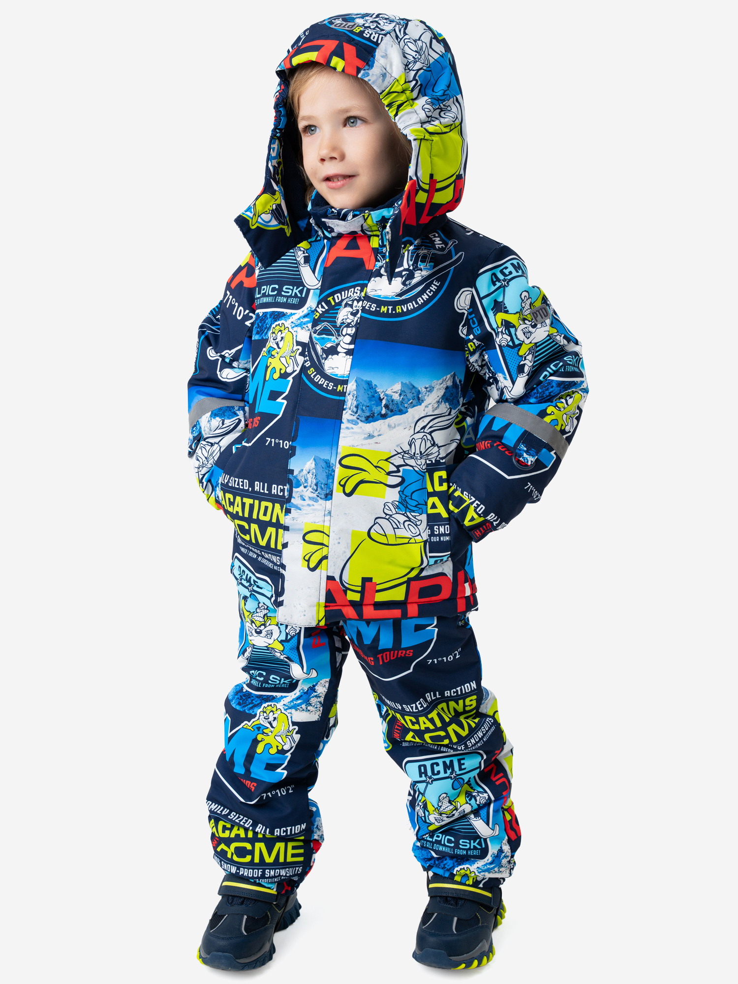 Изображение товара Комплект зимний для мальчиков куртка и полукомбинезон PlayToday