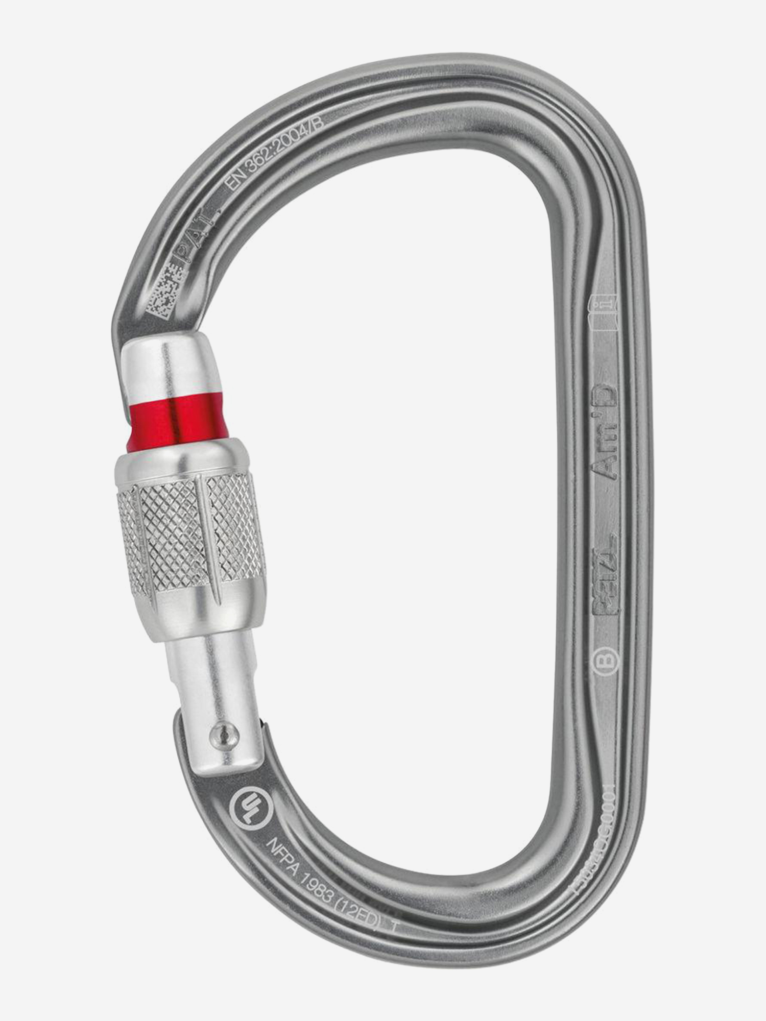 

Карабин альпинистский Petzl AM'D SL, Серебряный