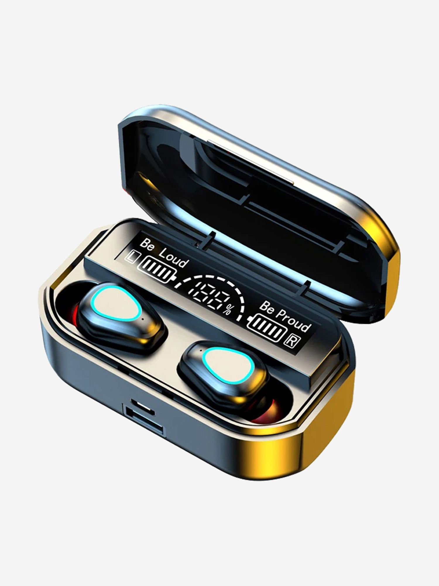 

Беспроводные наушники BandRate Smart BRSTWSMRG28BB, Черный