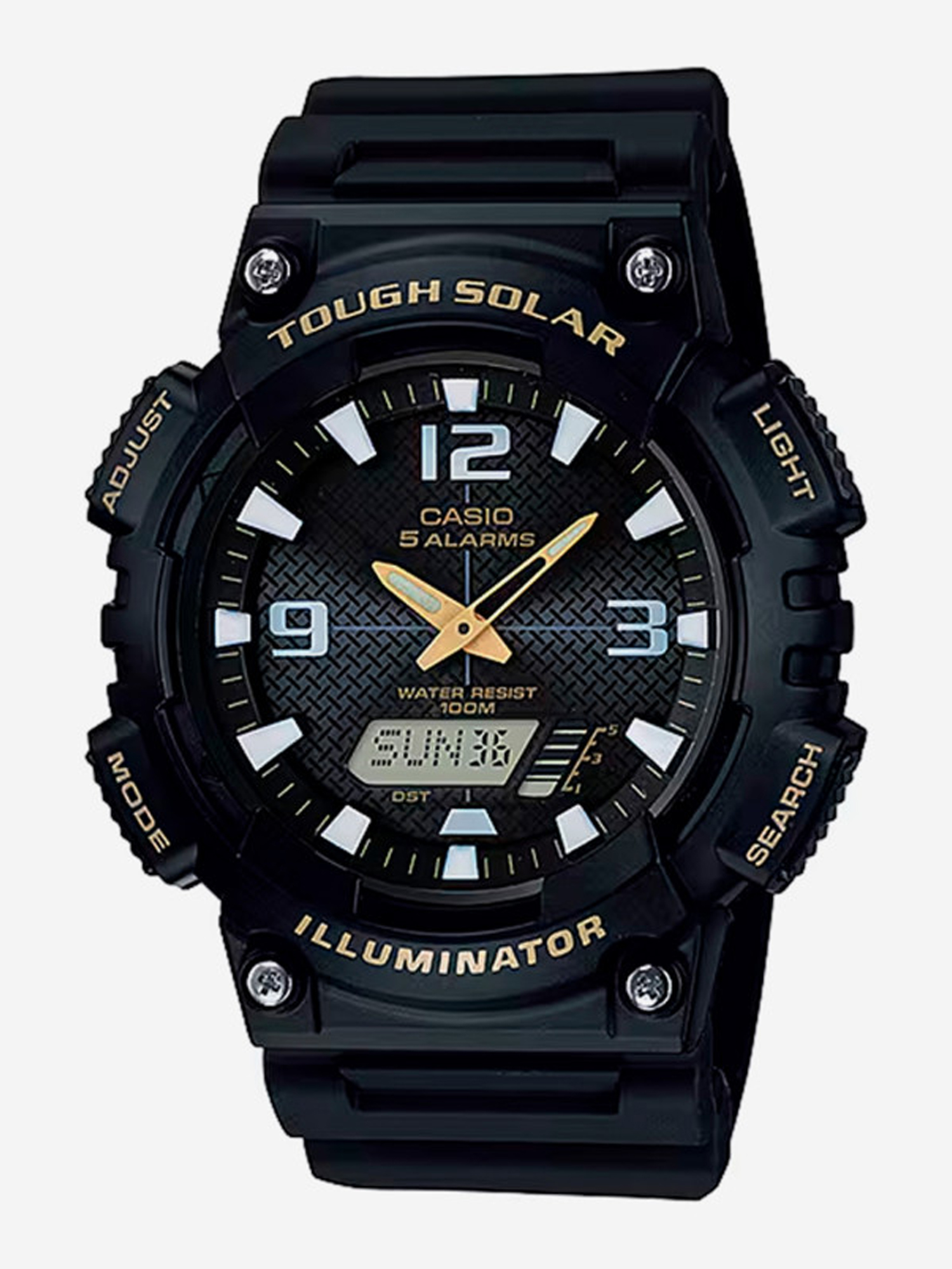 Изображение товара Спортивные часы CASIO AQ-S810W-1B водонепроницаемые для спорта и тренировок