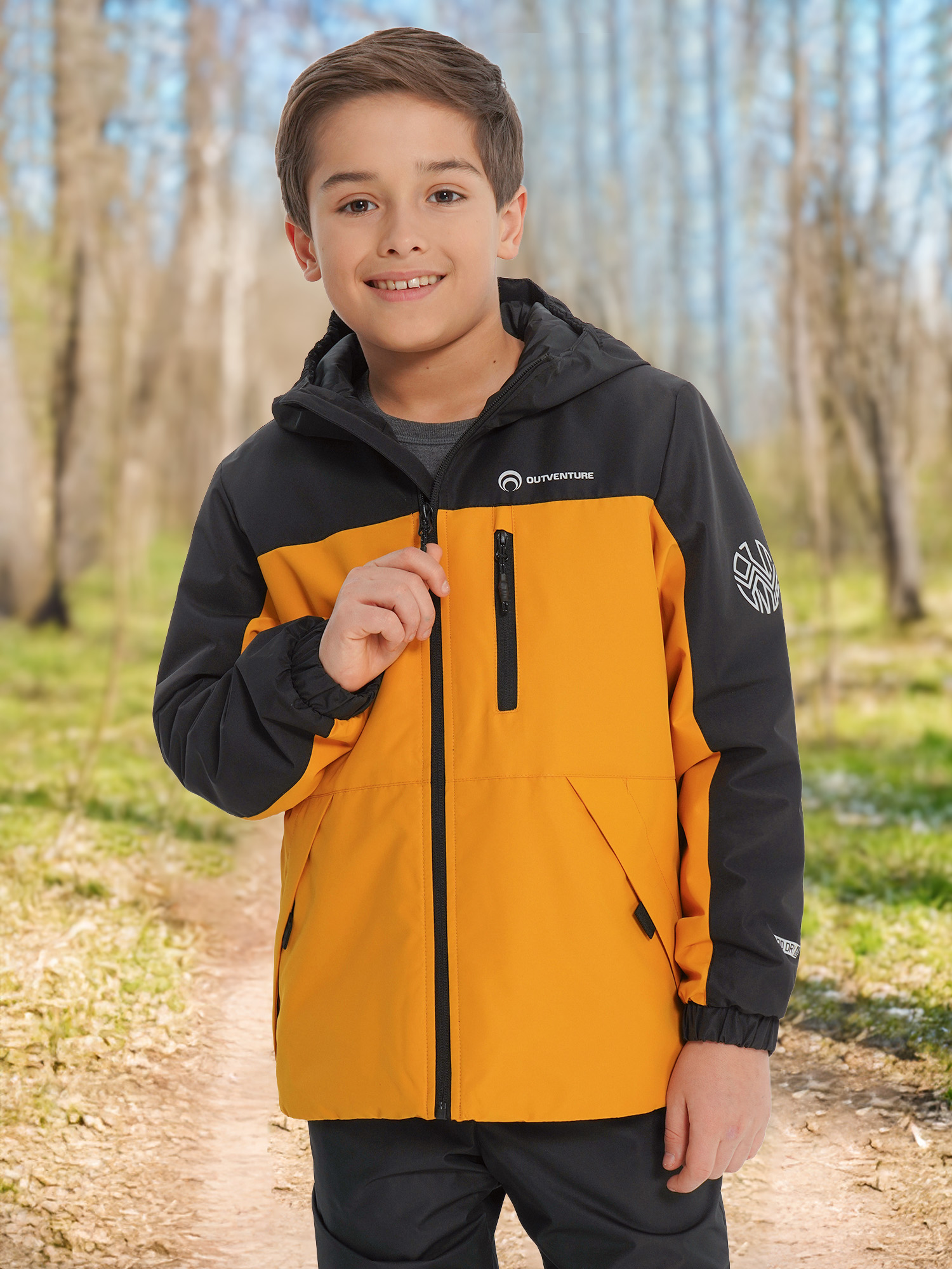 Изображение товара Детская утепленная куртка для мальчиков Outventure зимняя водонепроницаемая