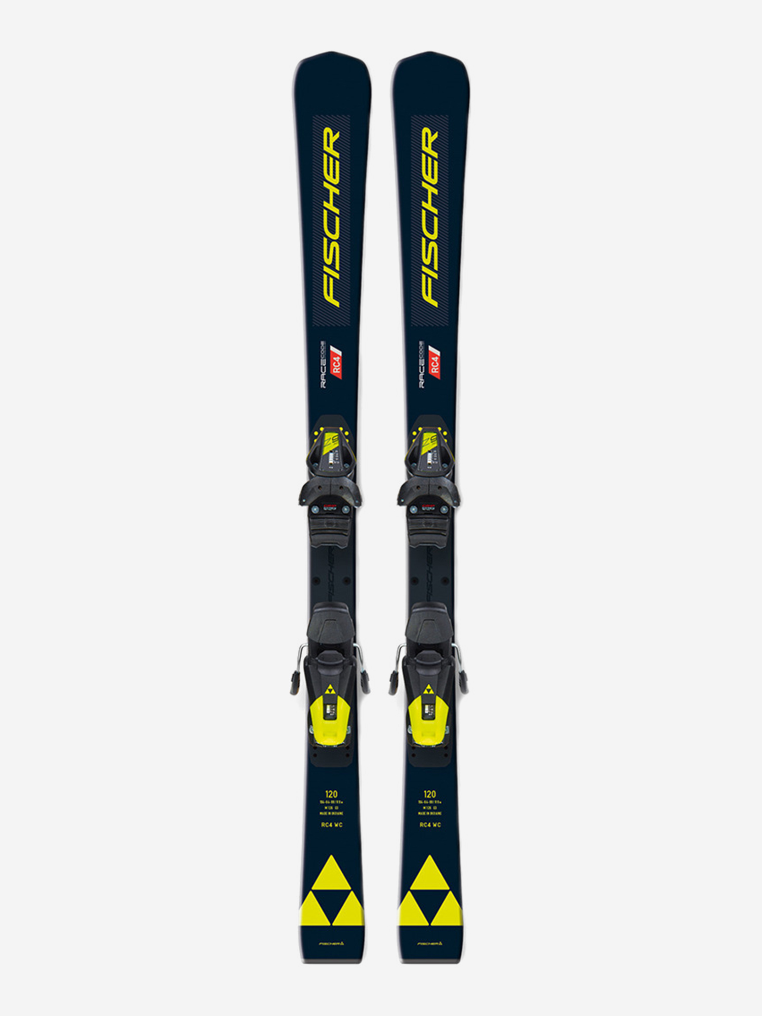 

Горные лыжи с креплениями Fischer RC4 WC JR M/O-Plate + RC4 Z9 GW 22/23, Черный