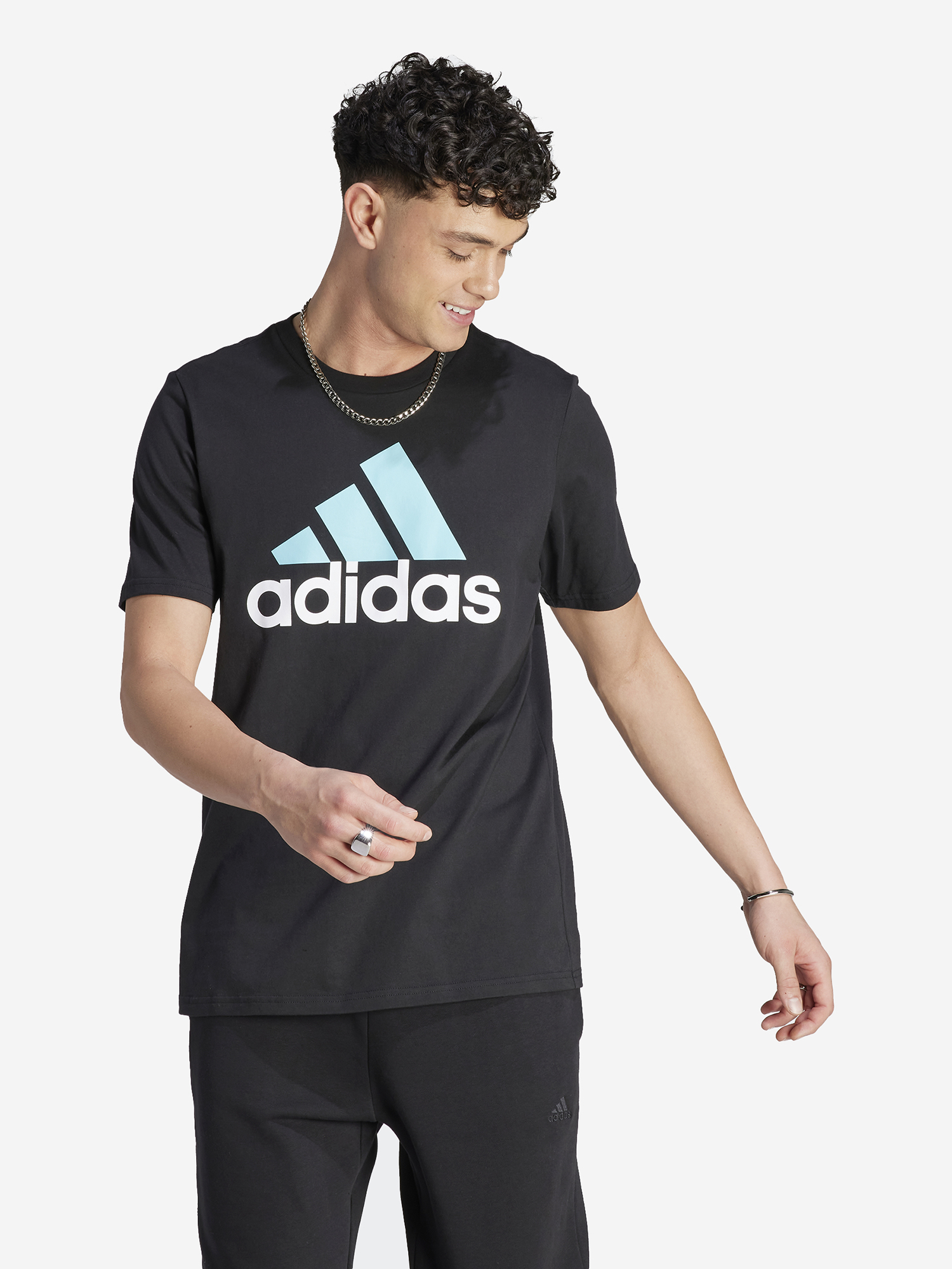 Футболка мужская adidas, Черный