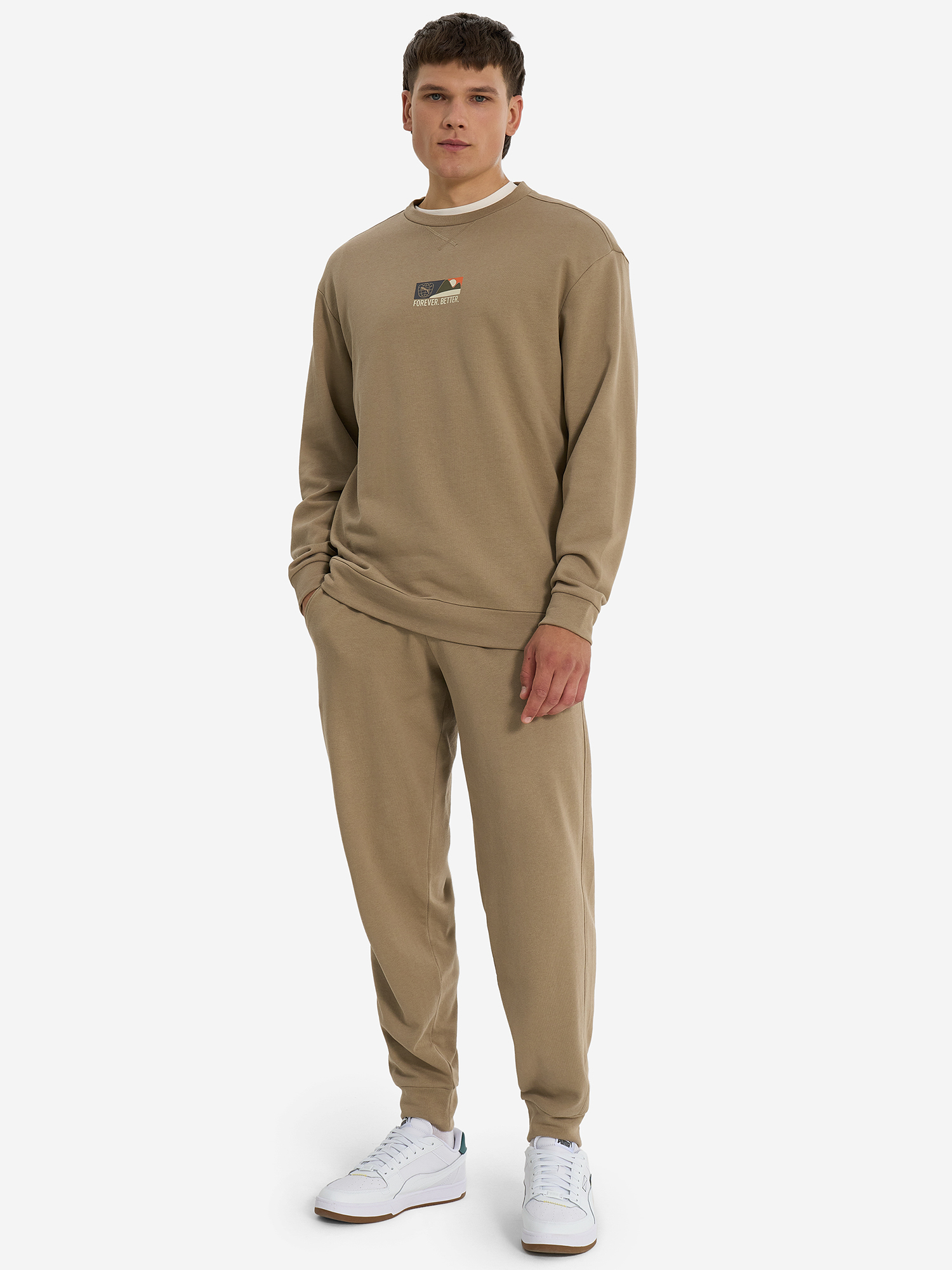 Свитшот мужской PUMA, Бежевый 4