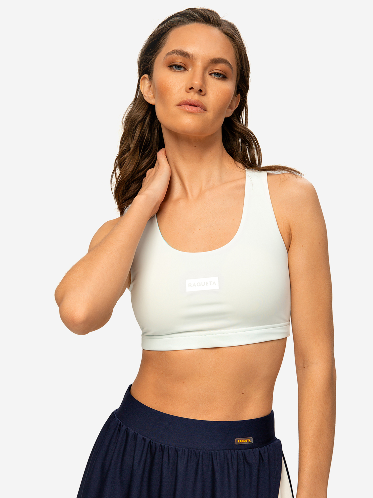 

Топ женский RAQUETA SPORT Invisible, Neutro, Белый