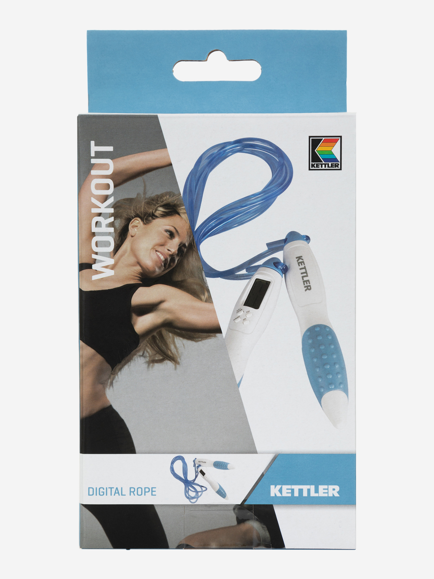 фото Скакалка со счетчиком kettler, голубой