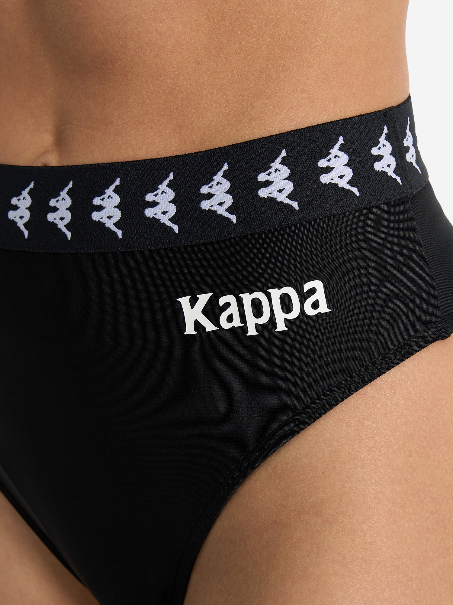 фото Плавки женские kappa, черный