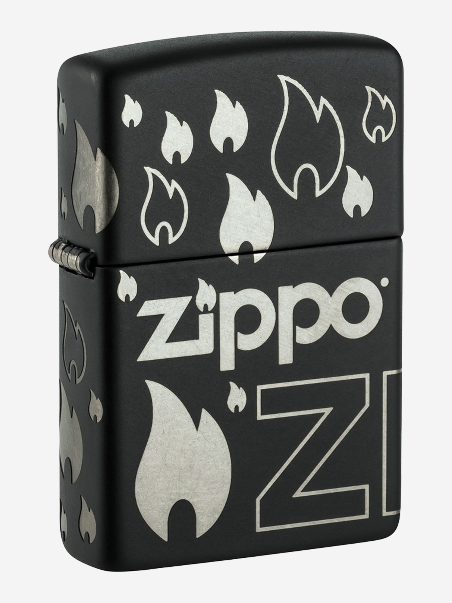 Изображение товара Zippo Classic Black Matte — зажигалка бензиновая