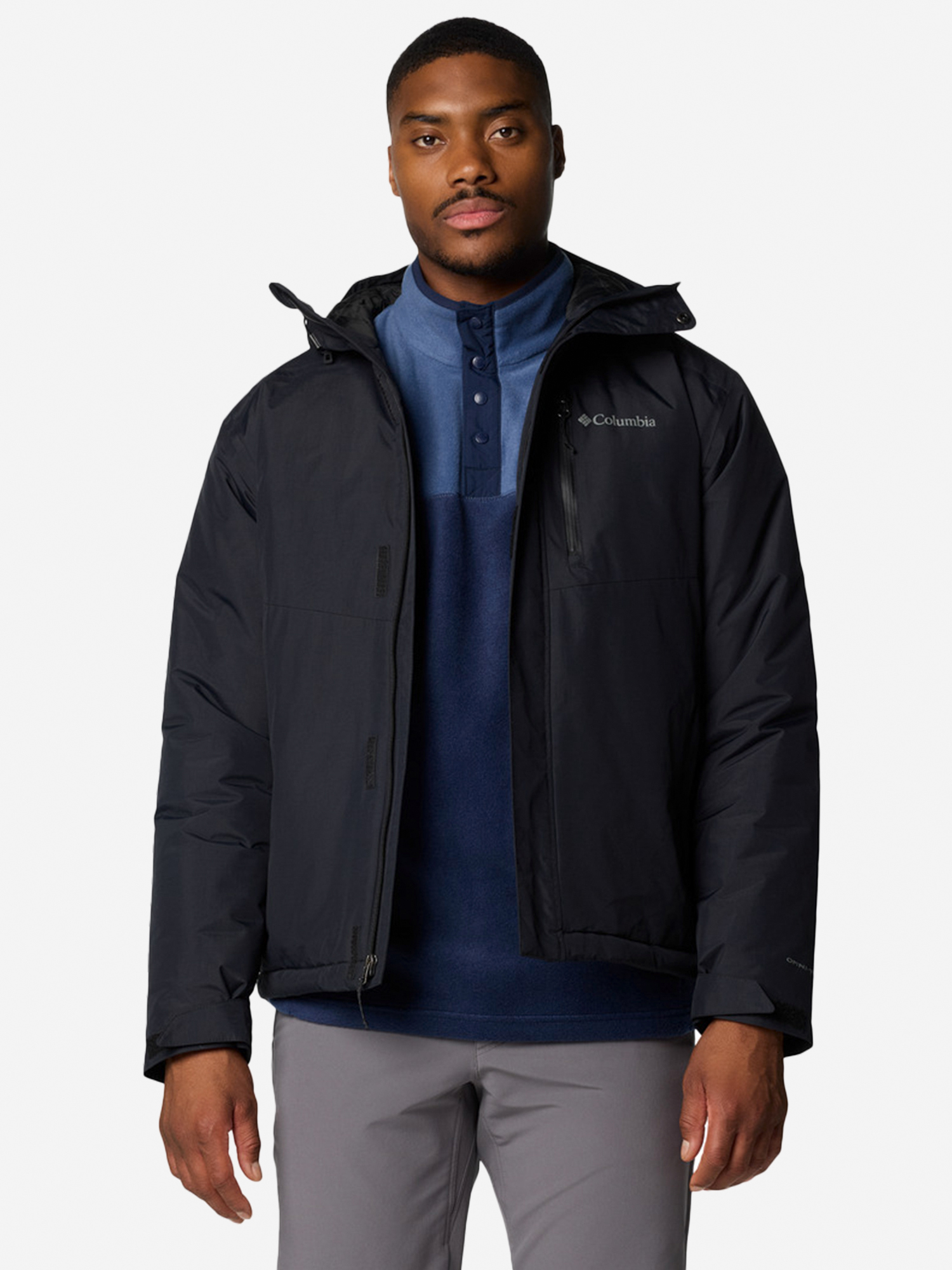 Куртка утепленная мужская Columbia Cascadian Peaks Insulated Jacket, Черный