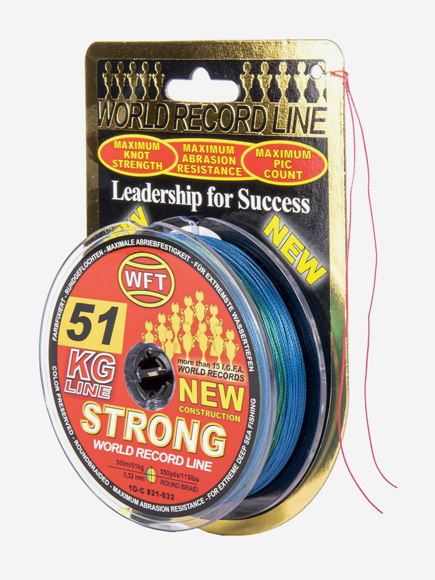 Изображение товара Шнур плетёный WFT KG STRONG Multicolor 300/032
