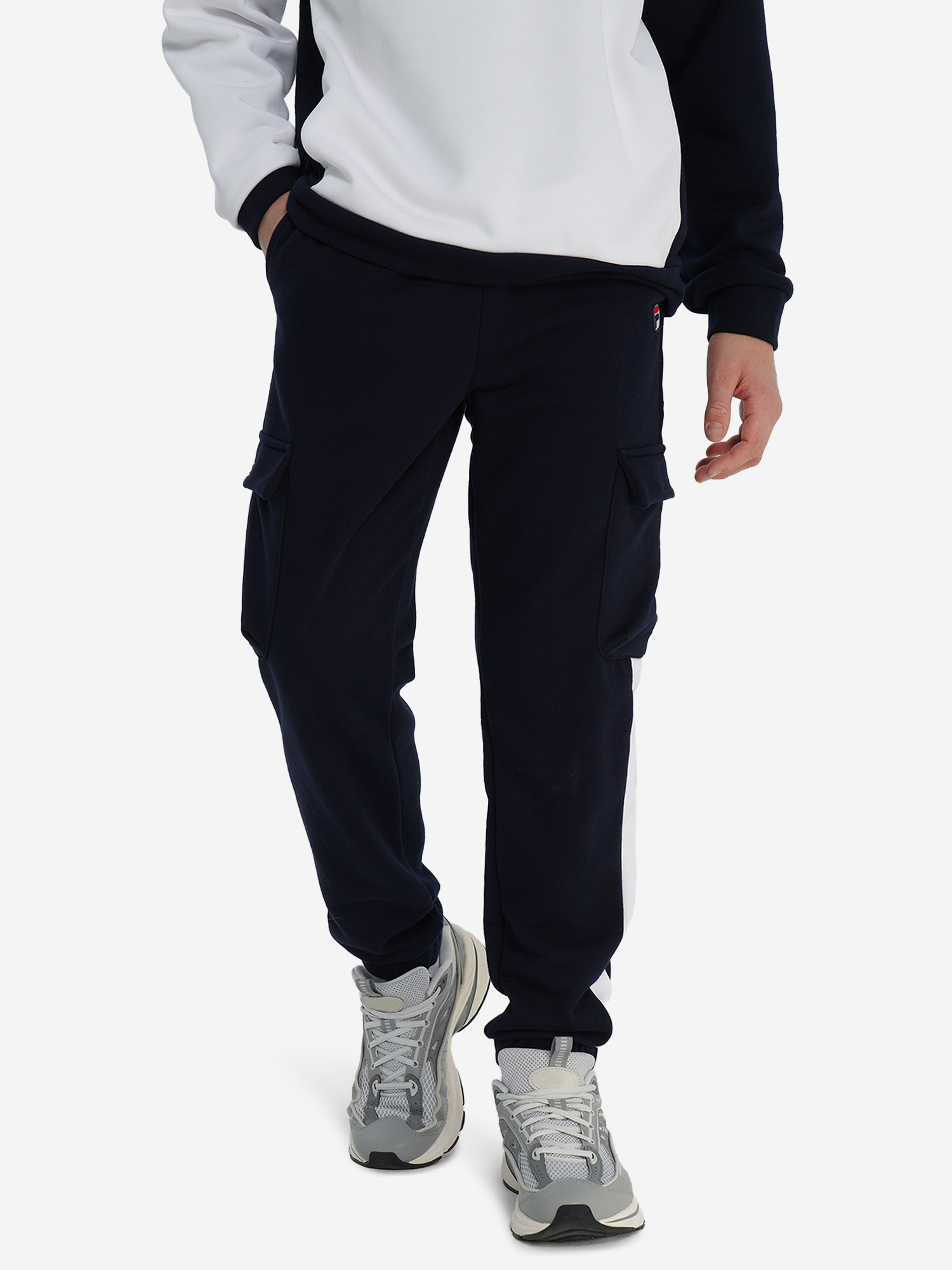 Брюки-джоггеры FILA для мальчиков, синий, арт. 141189