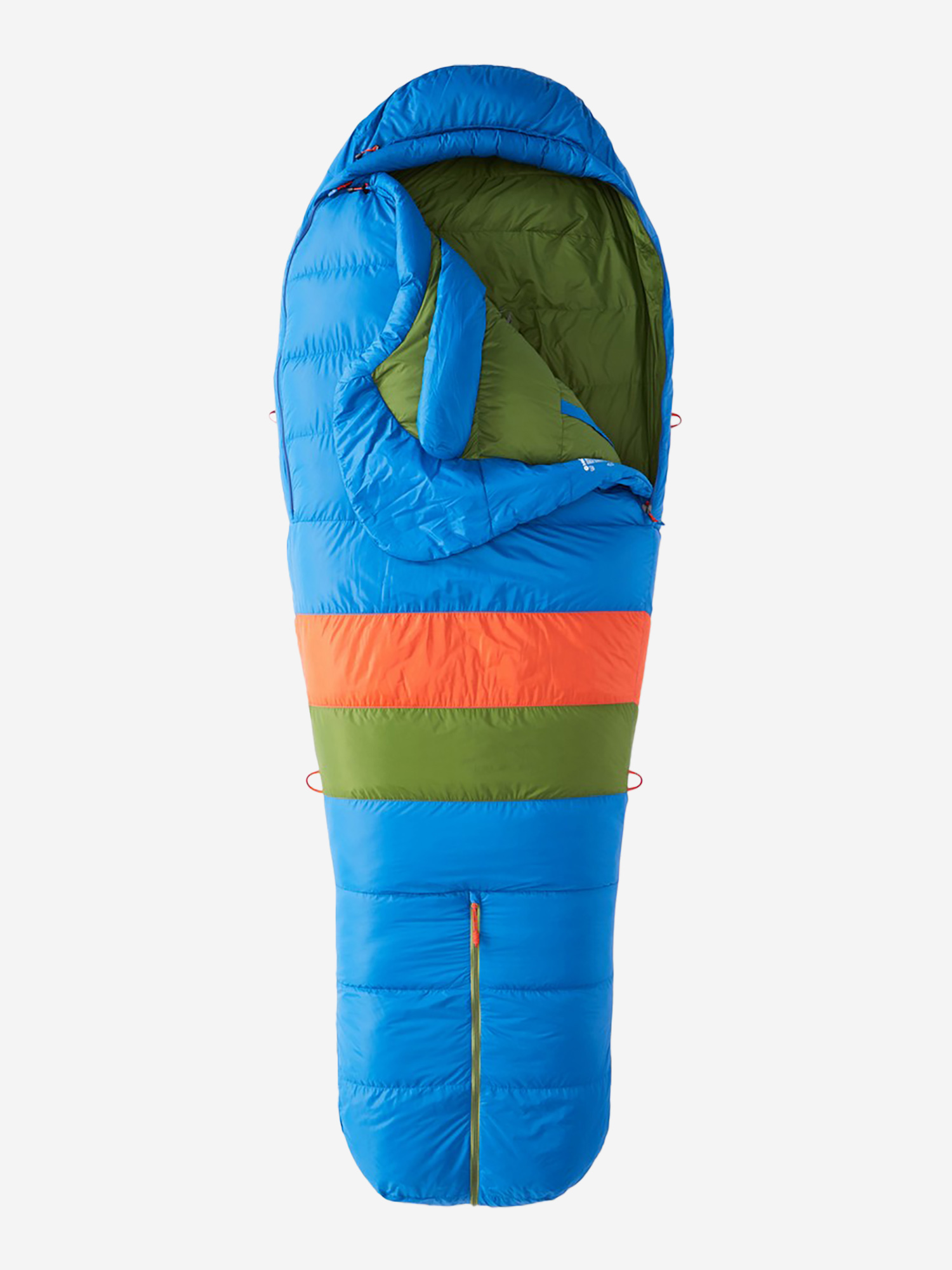 

Спальный мешок мужской Marmot Sawtooth Long Xtra Wide широкий, удлиненный, двусторонний, Голубой