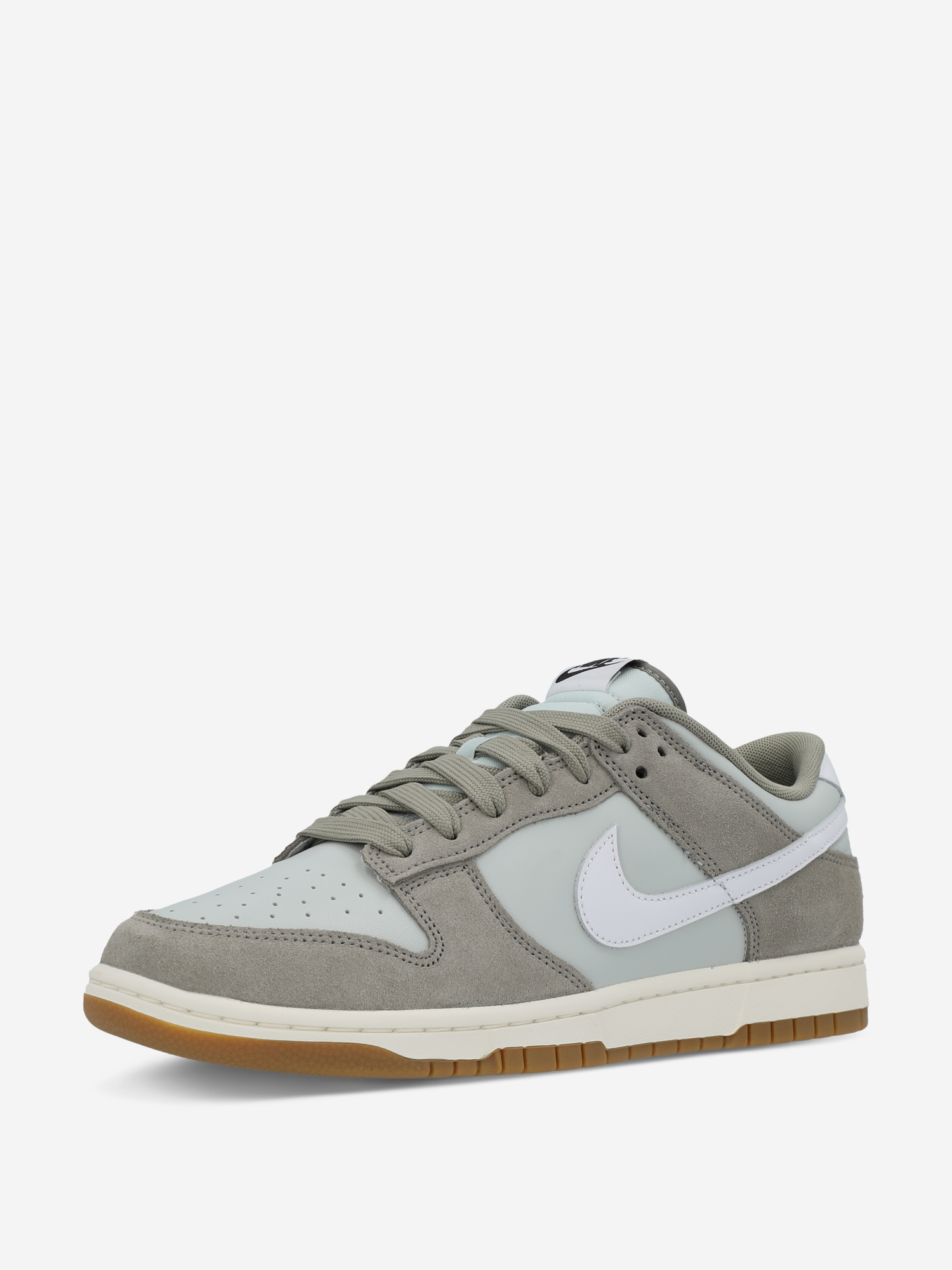 фото Кеды мужские nike dunk low retro se, серый