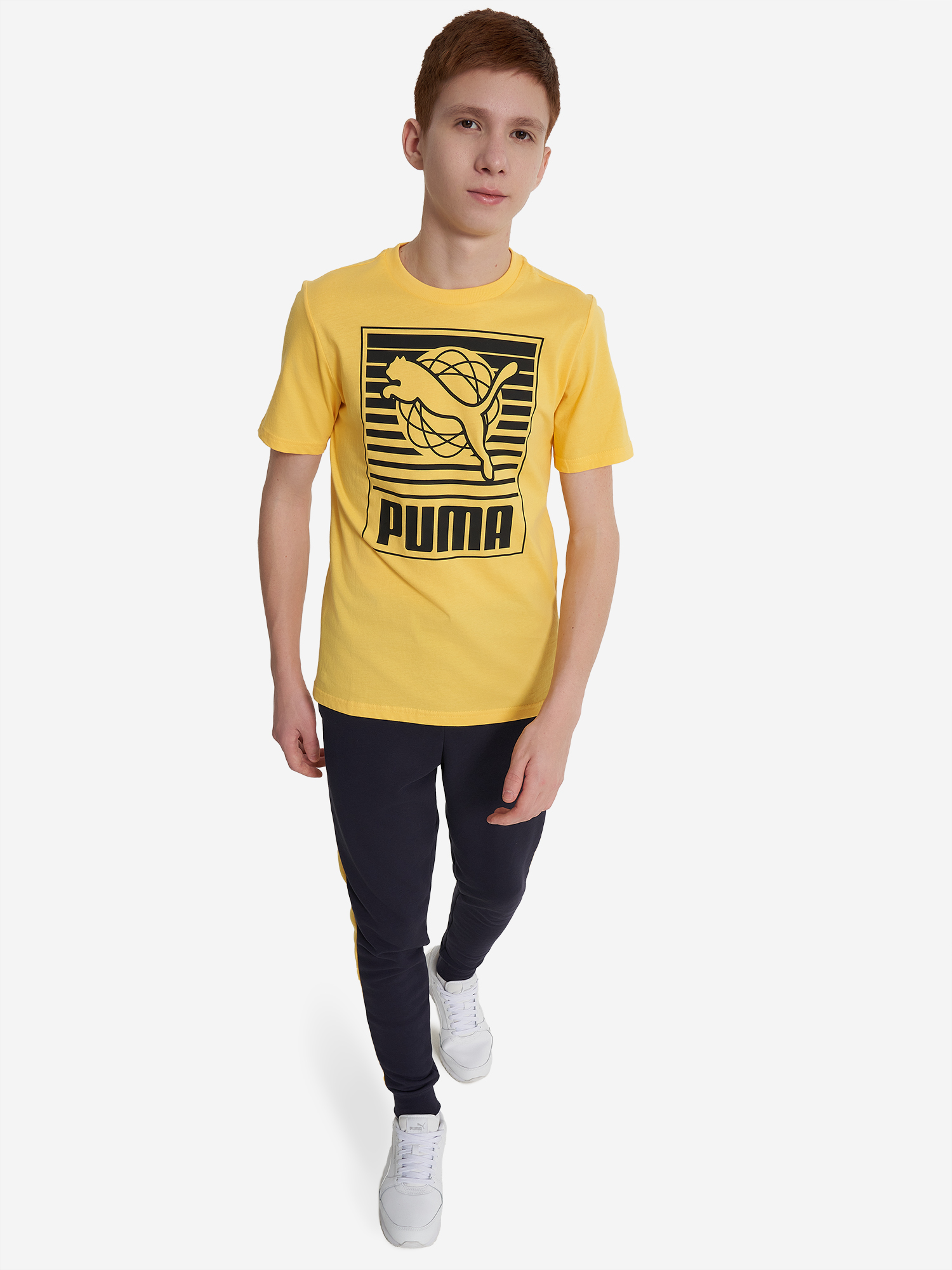 Футболка для мальчиков PUMA Graphics, Желтый 4