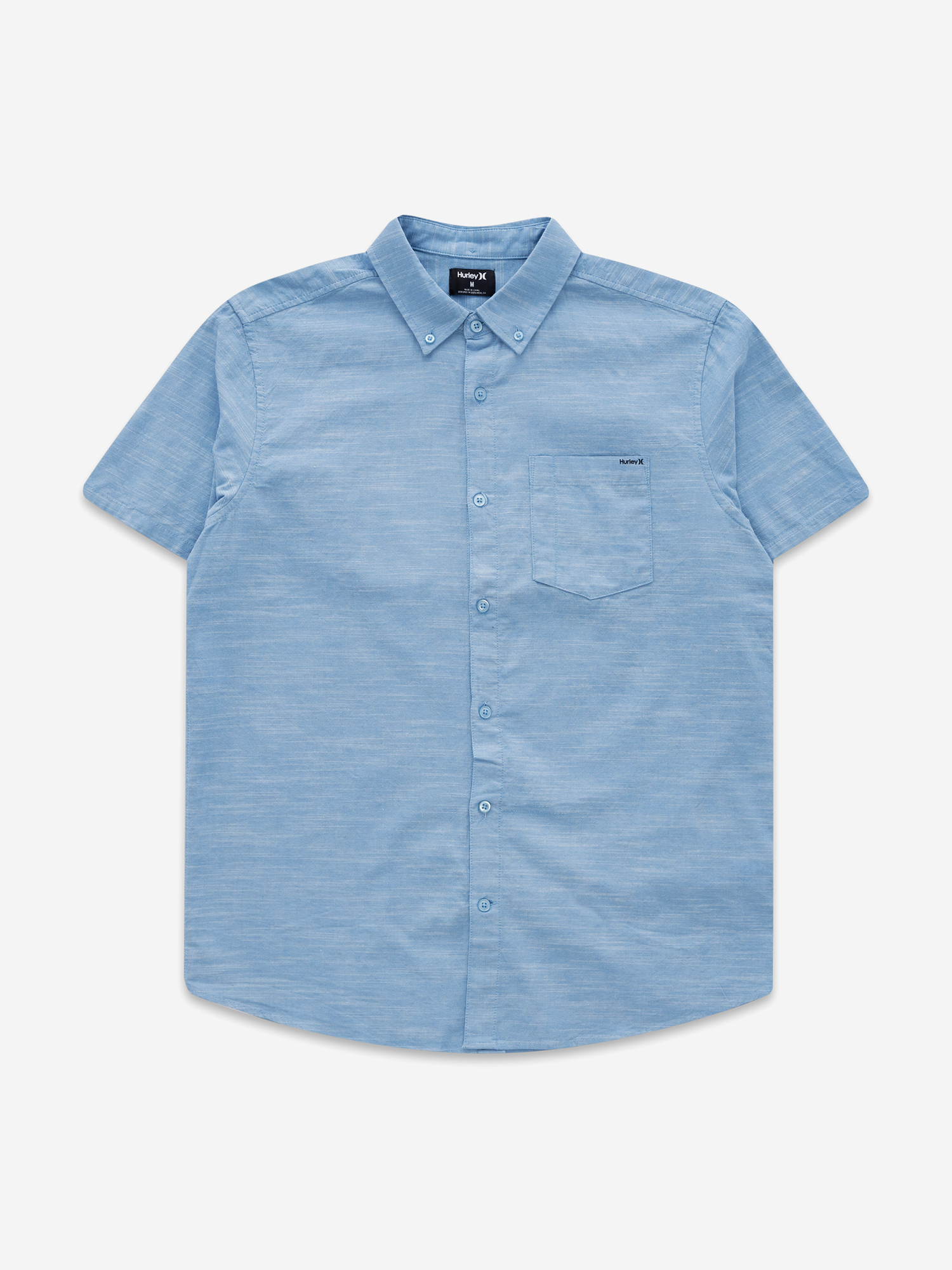 

Рубашка HURLEY O&O STRETCH SS, Голубой