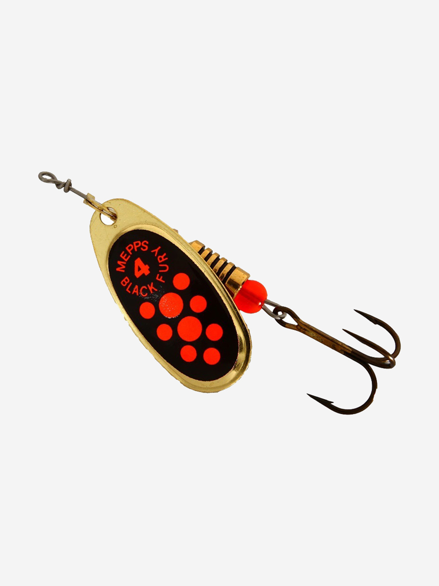 

Блесна для рыбалки вертушка Mepps BLACK FURY , Gold/Orange, 1 штука, Золотой