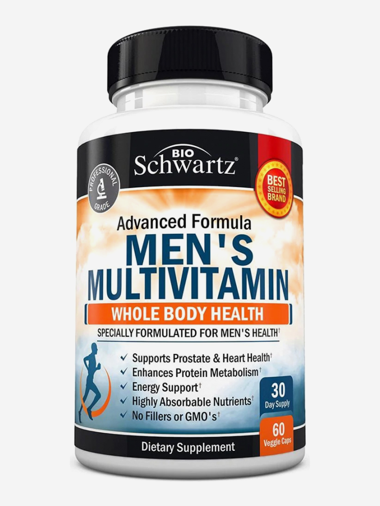 Изображение товара Мультивитамины для мужчин BioSchwartz, 60 капсул для здоровья и иммунитета