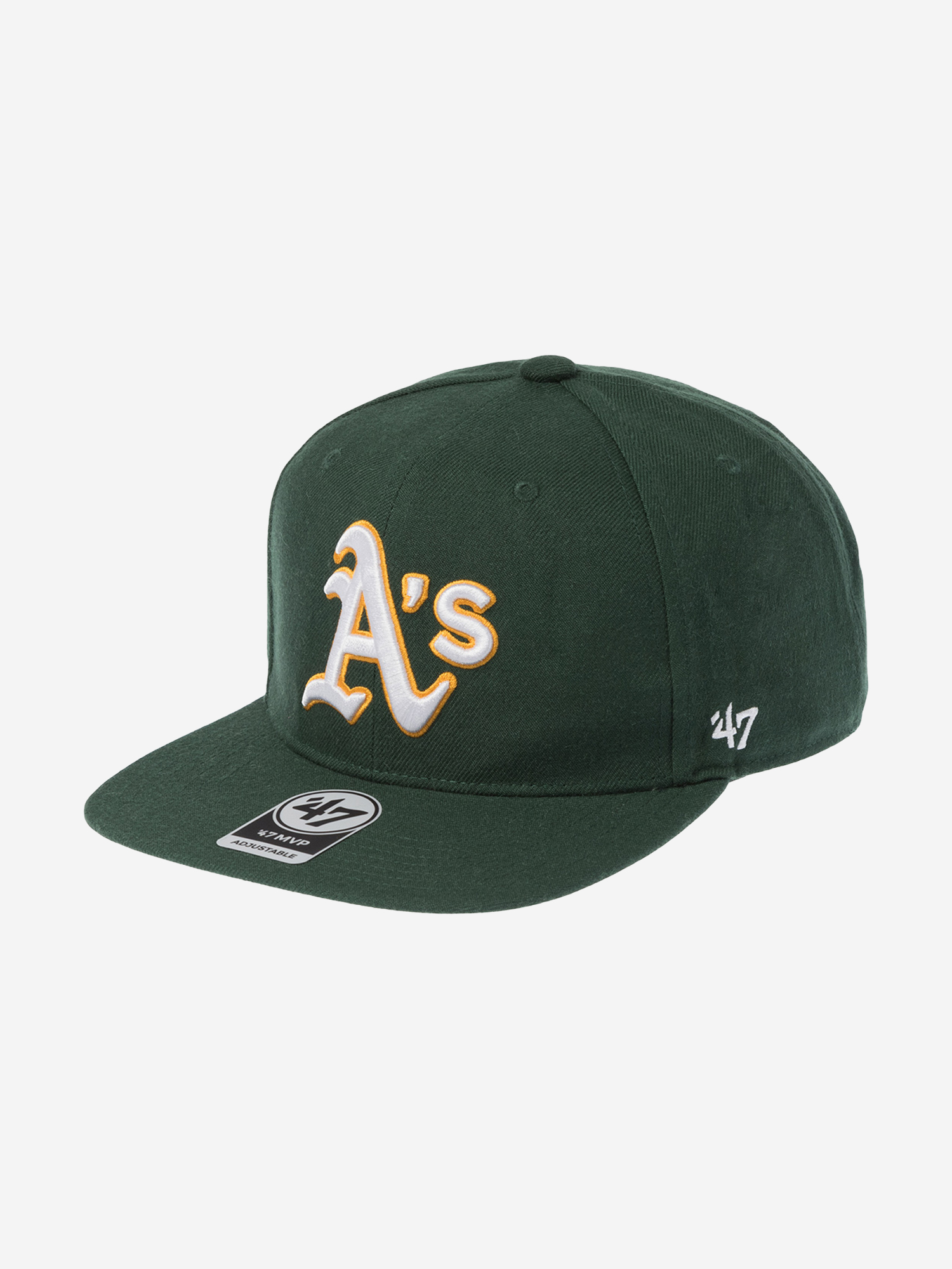 Изображение товара Бейсболка 47 BRAND Oakland Athletics MLB с прямым козырьком Изображение товара Бейсболка 47 BRAND Oakland Athletics MLB с прямым козырьком
