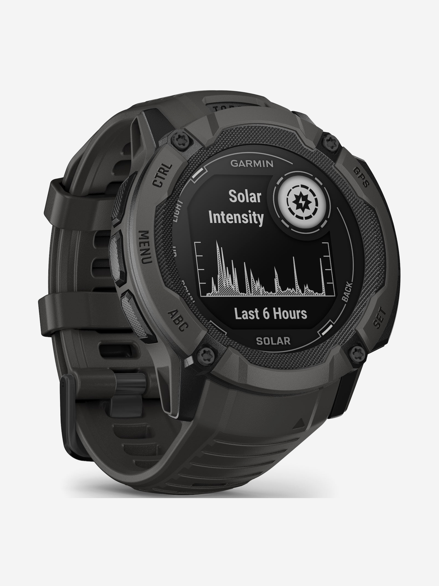 

Спортивные часы Garmin Instinct 2X Solar Graphite, Серый