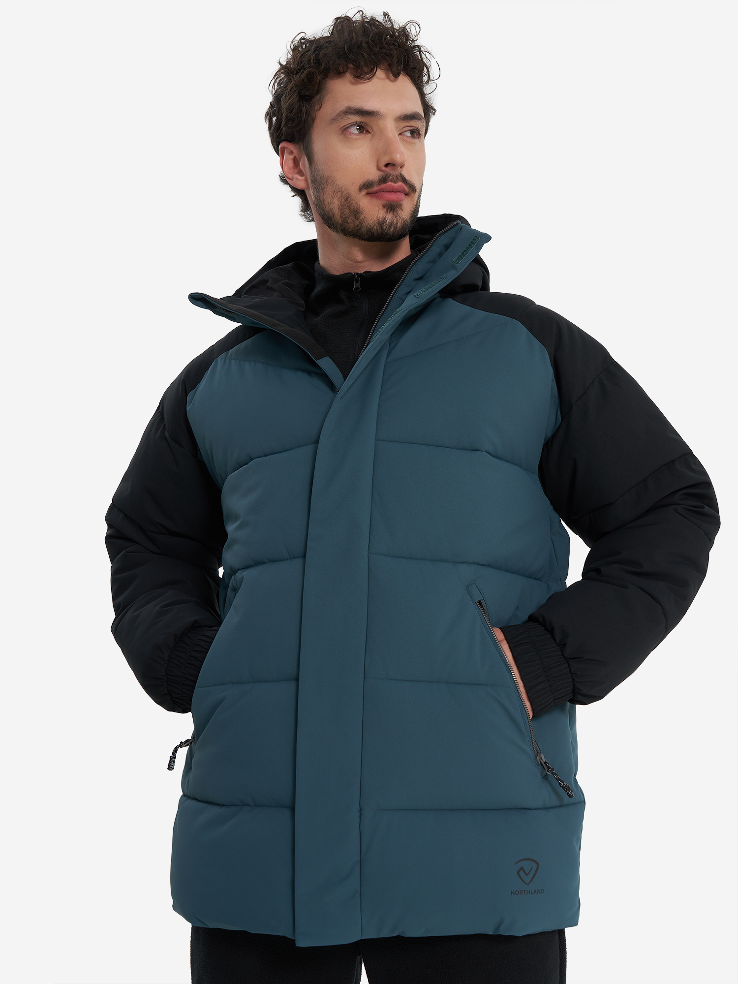 

Пуховик мужской Northland, Зеленый